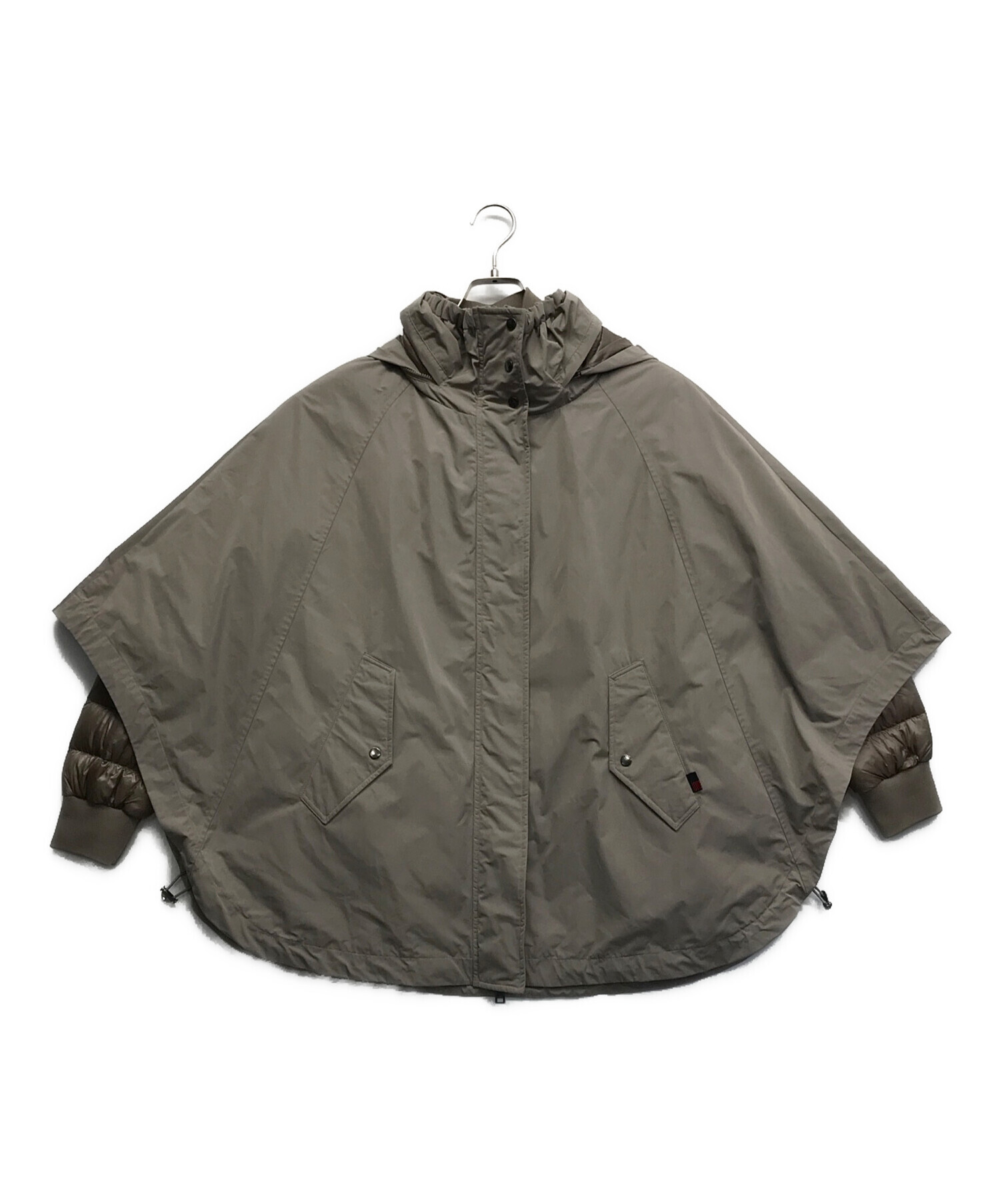 中古・古着通販】WOOLRICH (ウールリッチ) TOMORROW LAND (トゥモローランド) ダウンライニングマント ベージュ  サイズ:S｜ブランド・古着通販 トレファク公式【TREFAC FASHION】スマホサイト