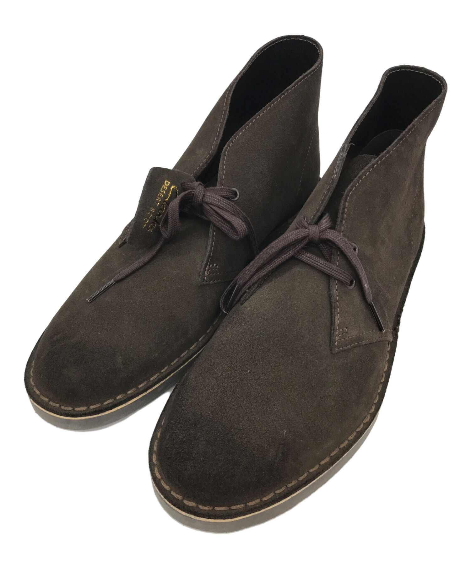 CLARKS (クラークス) スエードデザートブーツ ブラウン サイズ:UK9.5/US10.5/EU44/CN275