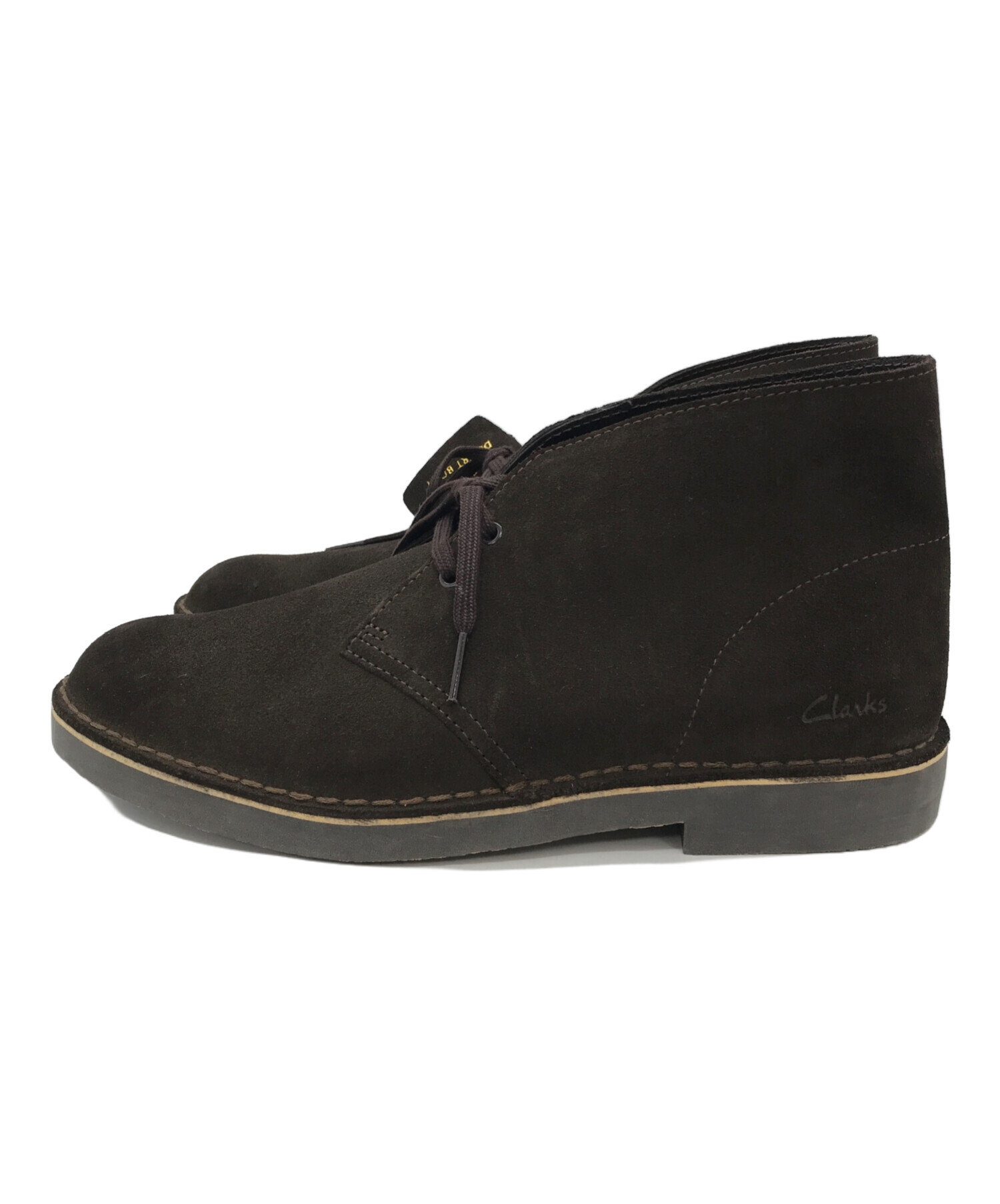 CLARKS (クラークス) スエードデザートブーツ ブラウン サイズ:UK9.5/US10.5/EU44/CN275