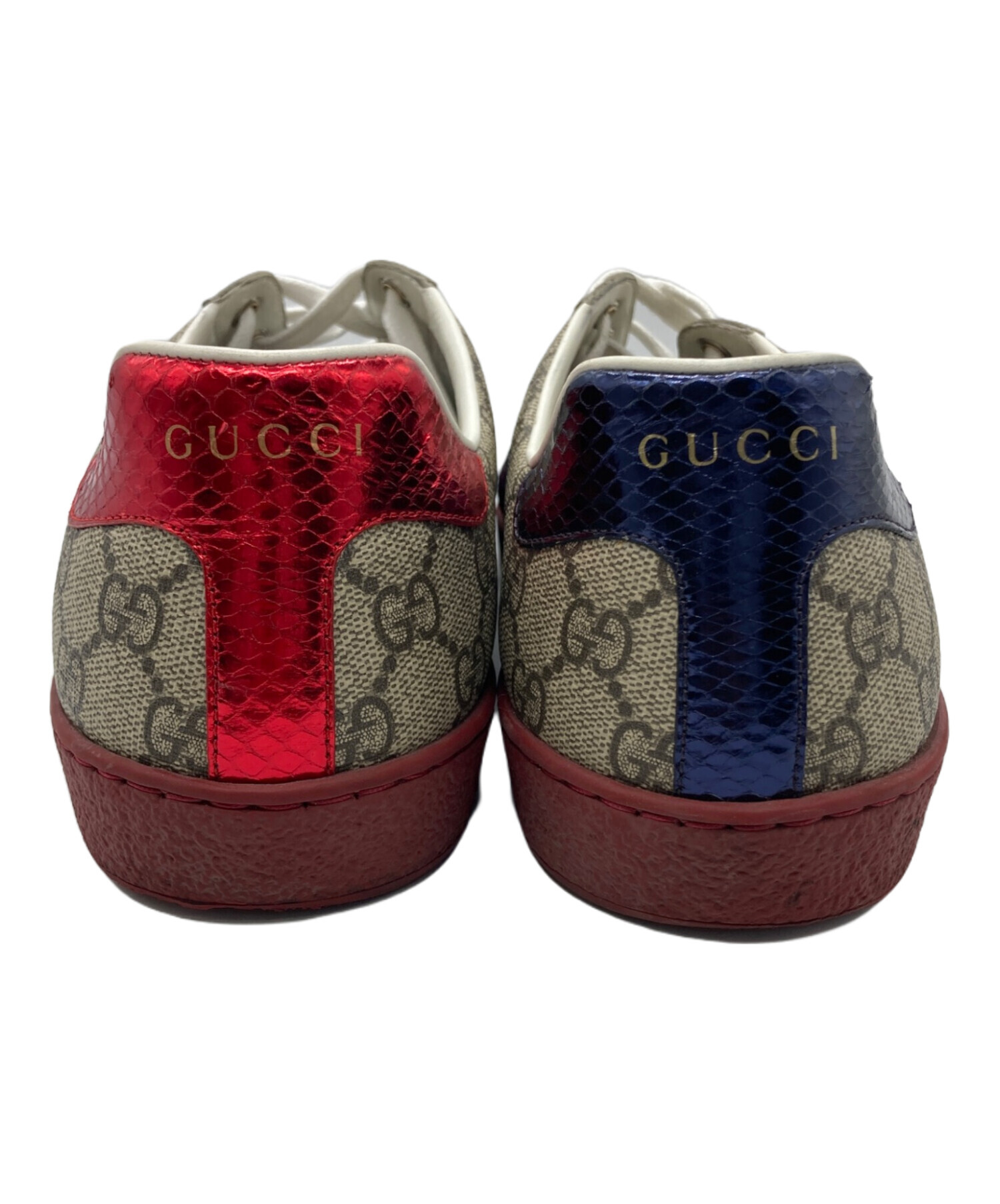 中古・古着通販】GUCCI (グッチ) ローカットスニーカー ベージュ サイズ:9｜ブランド・古着通販 トレファク公式【TREFAC  FASHION】スマホサイト