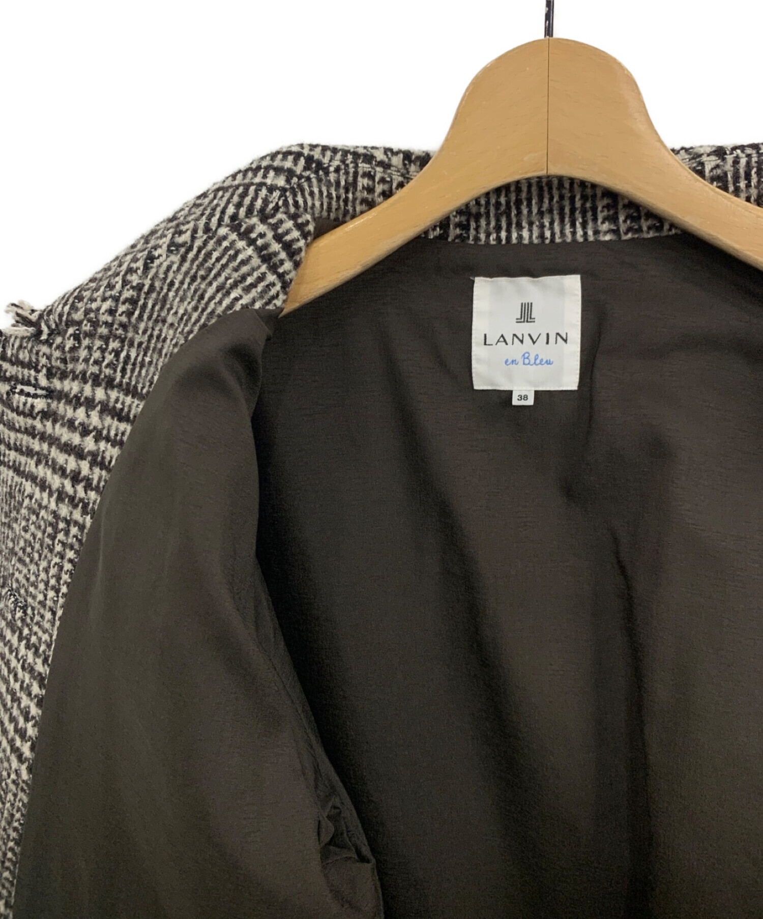 中古・古着通販】LANVIN en Bleu (ランバンオンブルー) ツイード 