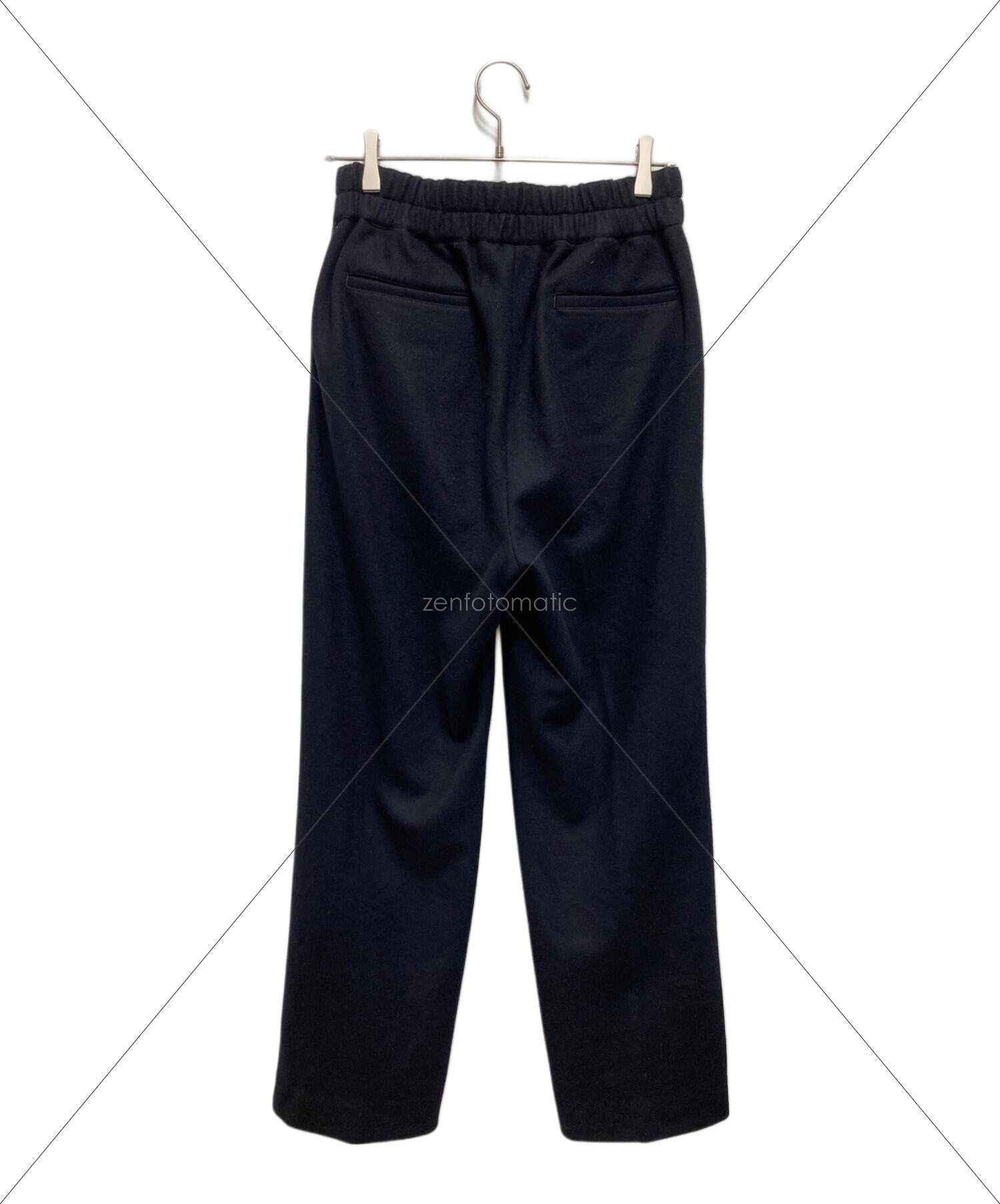 中古・古着通販】URU (ウル) WOOL PONCH / EASY PANTS／ウールポンチ イージーパンツ ネイビー サイズ:-｜ブランド・古着通販  トレファク公式【TREFAC FASHION】スマホサイト