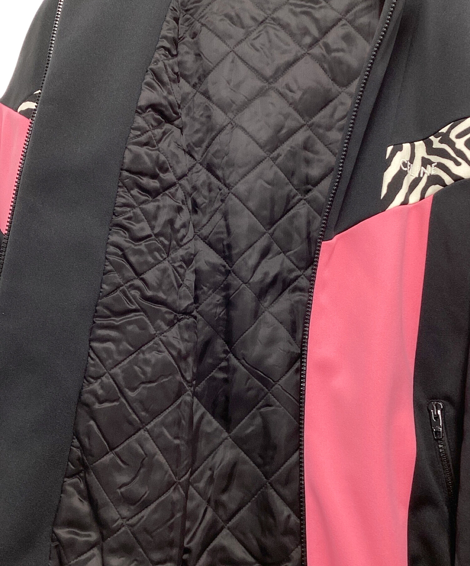 CELINE (セリーヌ) Zebra Track Jacket（ゼブラトラックジャケット） ブラック サイズ:XS