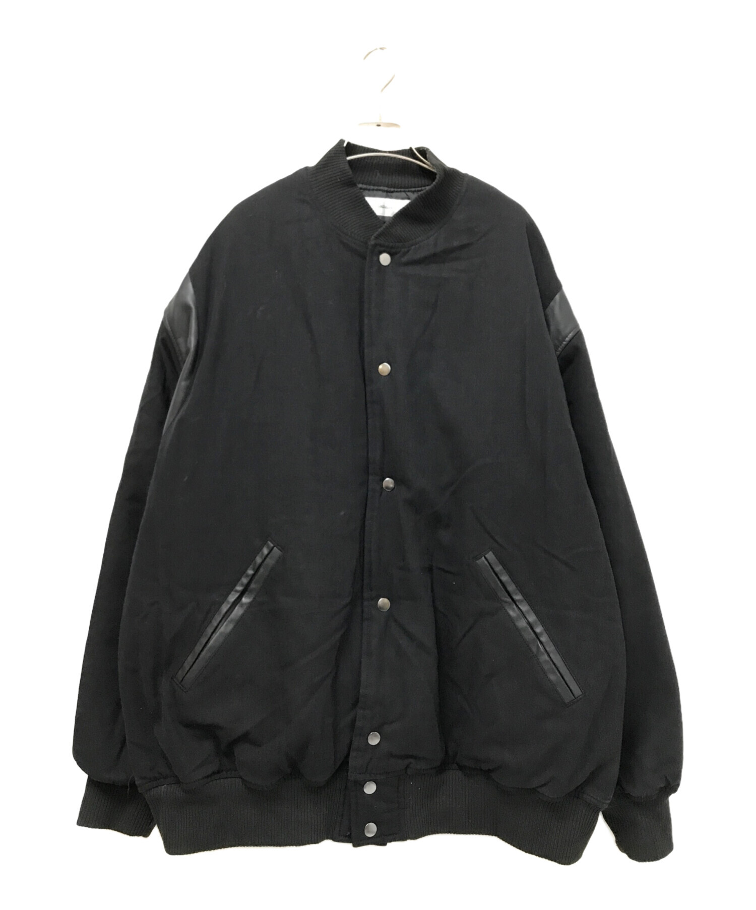 中古・古着通販】ADRER (アドラー) Premium Stadium jumper ブラック サイズ:L｜ブランド・古着通販  トレファク公式【TREFAC FASHION】スマホサイト