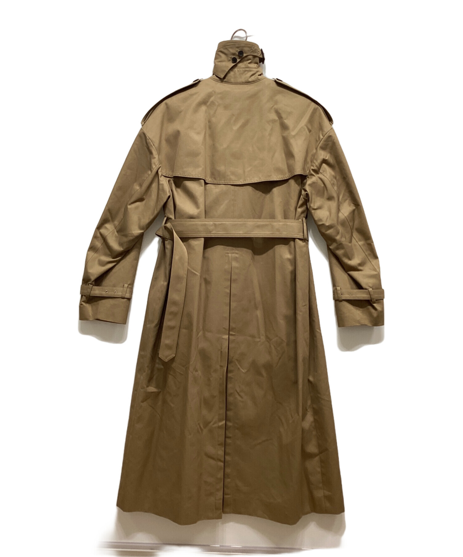 中古・古着通販】HYKE (ハイク) TRENCH COAT BIG FIT ベージュ サイズ:1 未使用品｜ブランド・古着通販  トレファク公式【TREFAC FASHION】スマホサイト