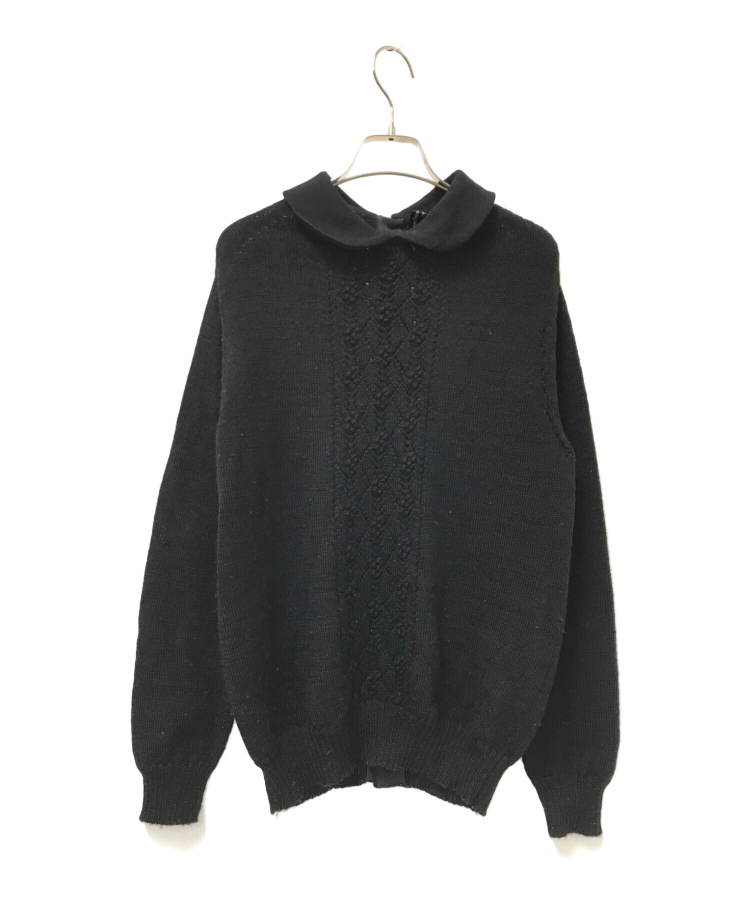 中古・古着通販】tricot COMME des GARCONS (トリココムデギャルソン) ニット ブラック サイズ:S｜ブランド・古着通販  トレファク公式【TREFAC FASHION】スマホサイト