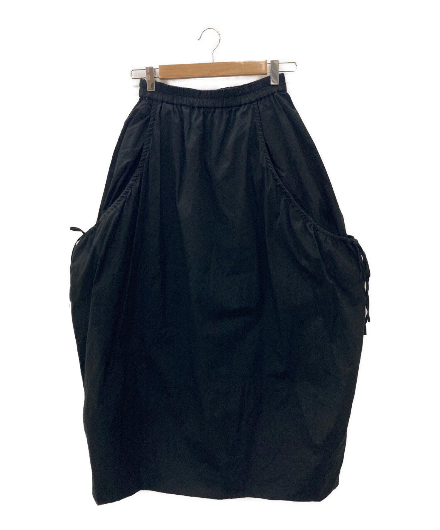 ELLA (エラ) バルーンスカート ブラック サイズ:Fトゥモローランド