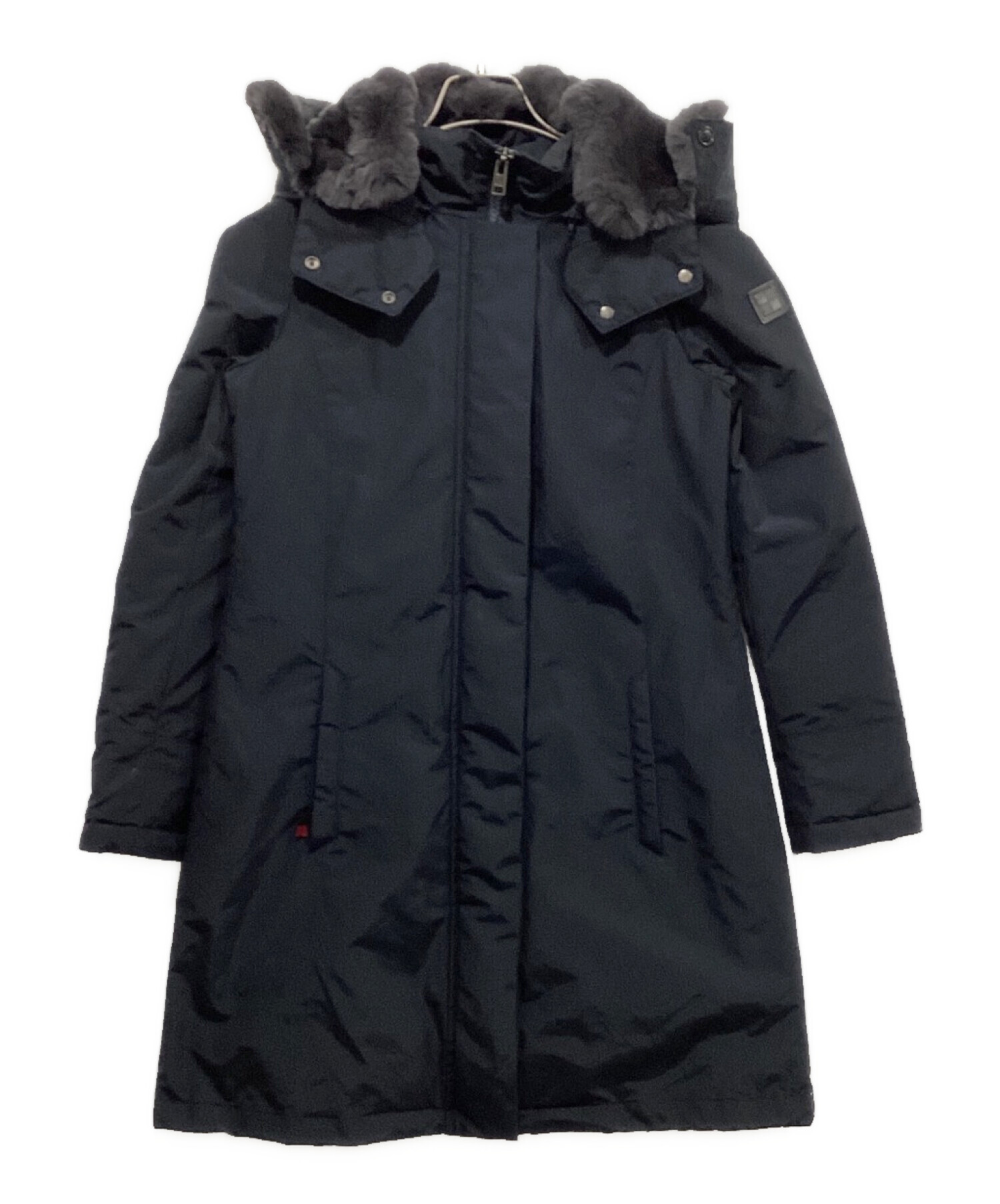 中古・古着通販】WOOLRICH (ウールリッチ) BOW BRIDGE COAT ブラック ...