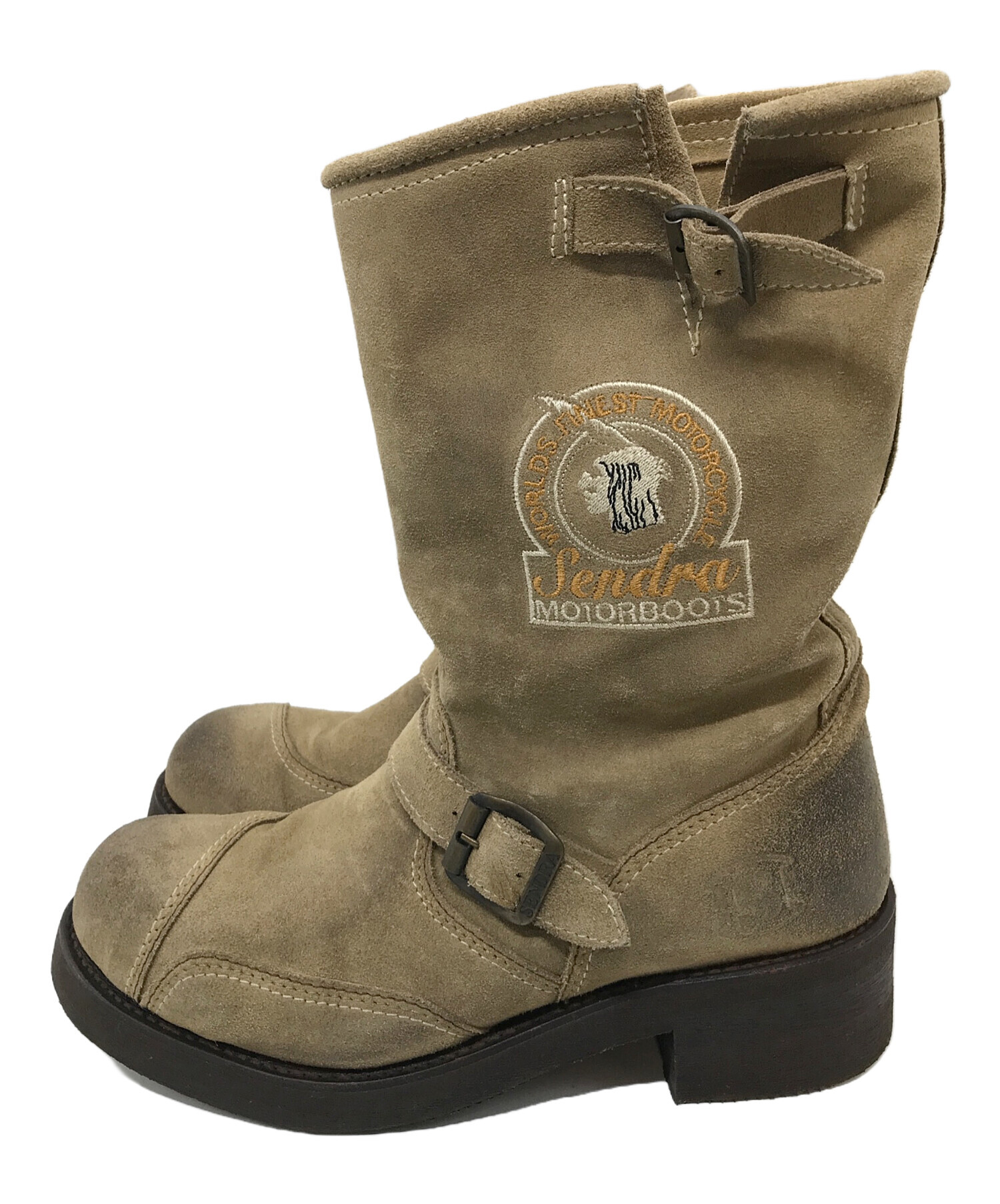 中古・古着通販】Sendra Boots (センドラブーツ) エンジニアブーツ ロングブーツ ベージュ サイズ:UK9｜ブランド・古着通販  トレファク公式【TREFAC FASHION】スマホサイト