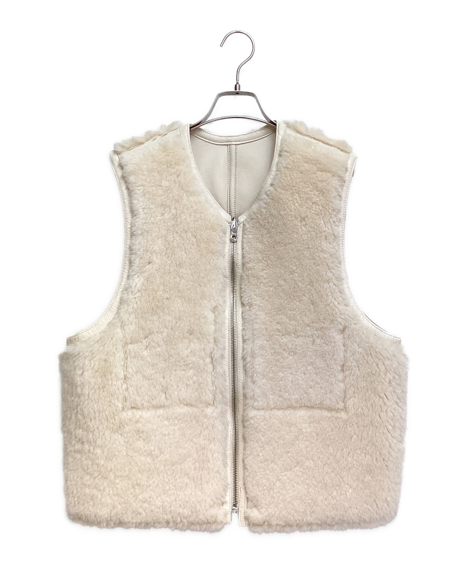 OUR LEGACY (アワーレガシー) REVERSIBLE SHEARLING VEST（リバーシブルシアリングベスト） ベージュ サイズ:48