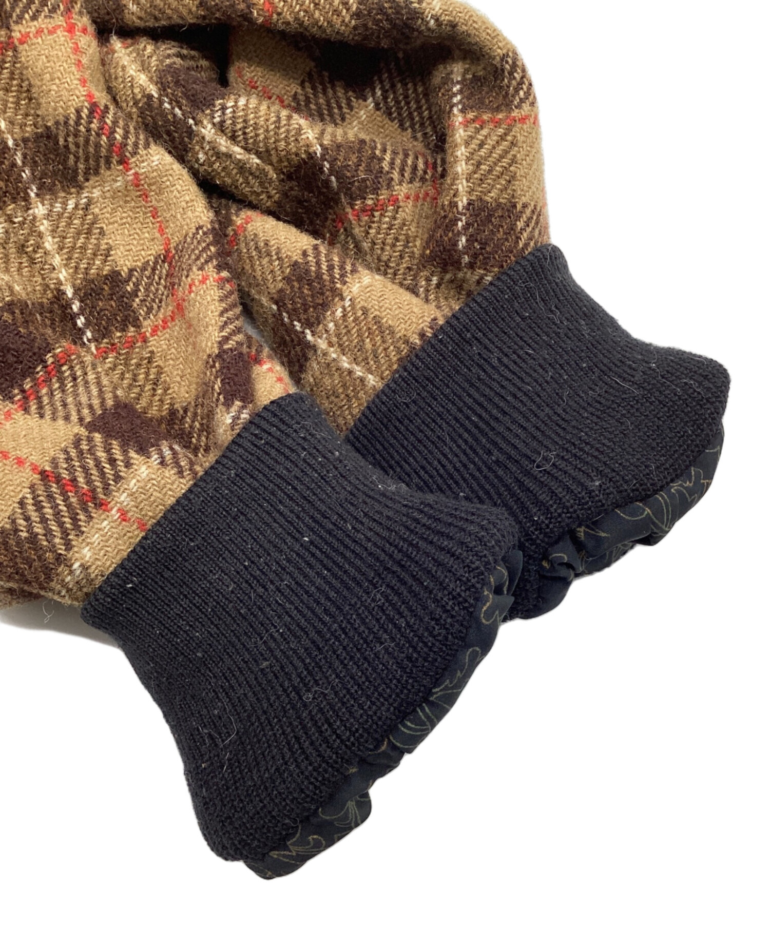 中古・古着通販】Harris Tweed (ハリスツイード) SWAGGER (スワッガー) 裏ボアジャケット タータンチェック ウール ブラウン  サイズ:MEDIUM｜ブランド・古着通販 トレファク公式【TREFAC FASHION】スマホサイト