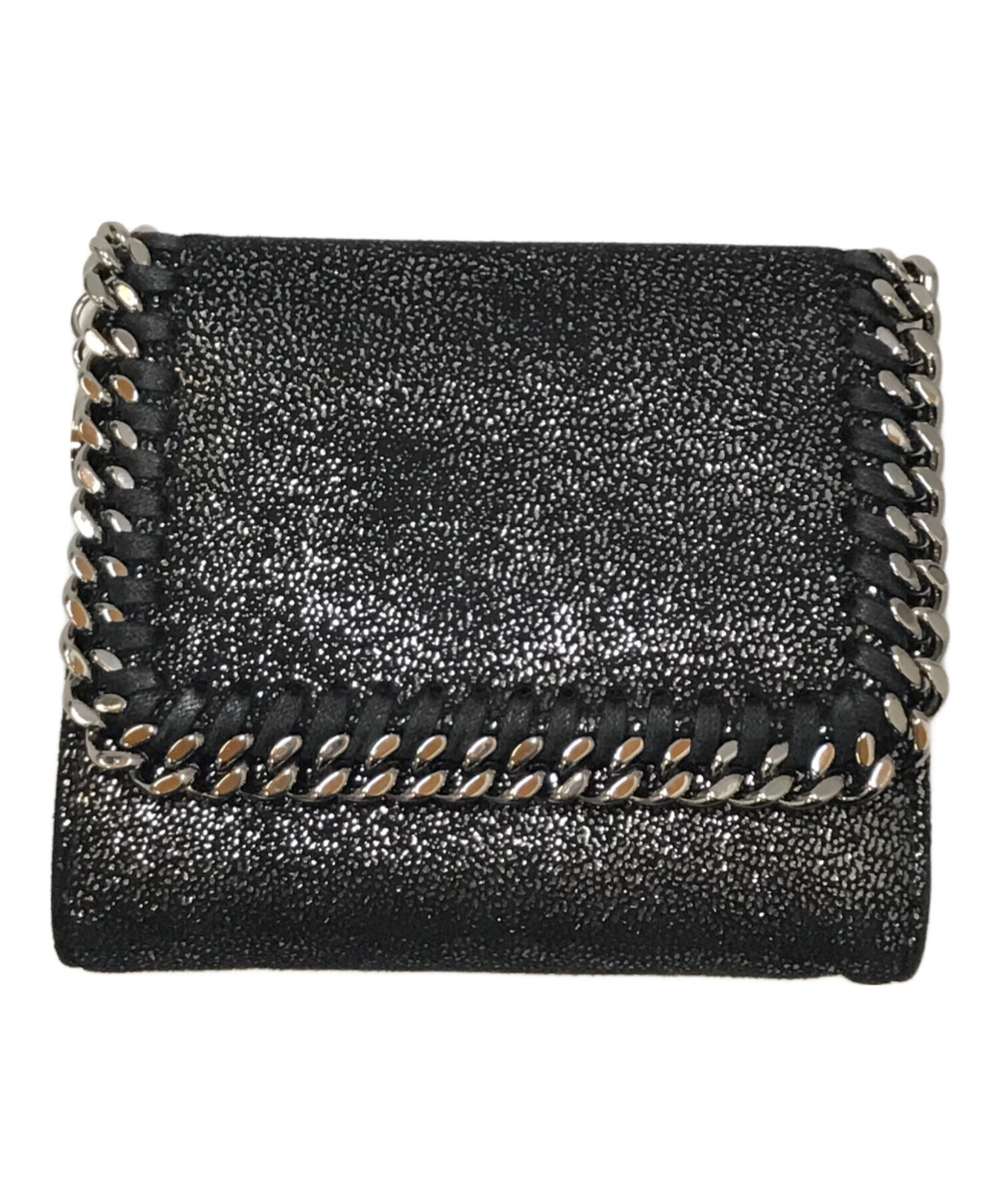 中古・古着通販】STELLA McCARTNEY (ステラマッカートニー) FALABELLA コンパクトウォレット ブラック｜ブランド・古着通販  トレファク公式【TREFAC FASHION】スマホサイト