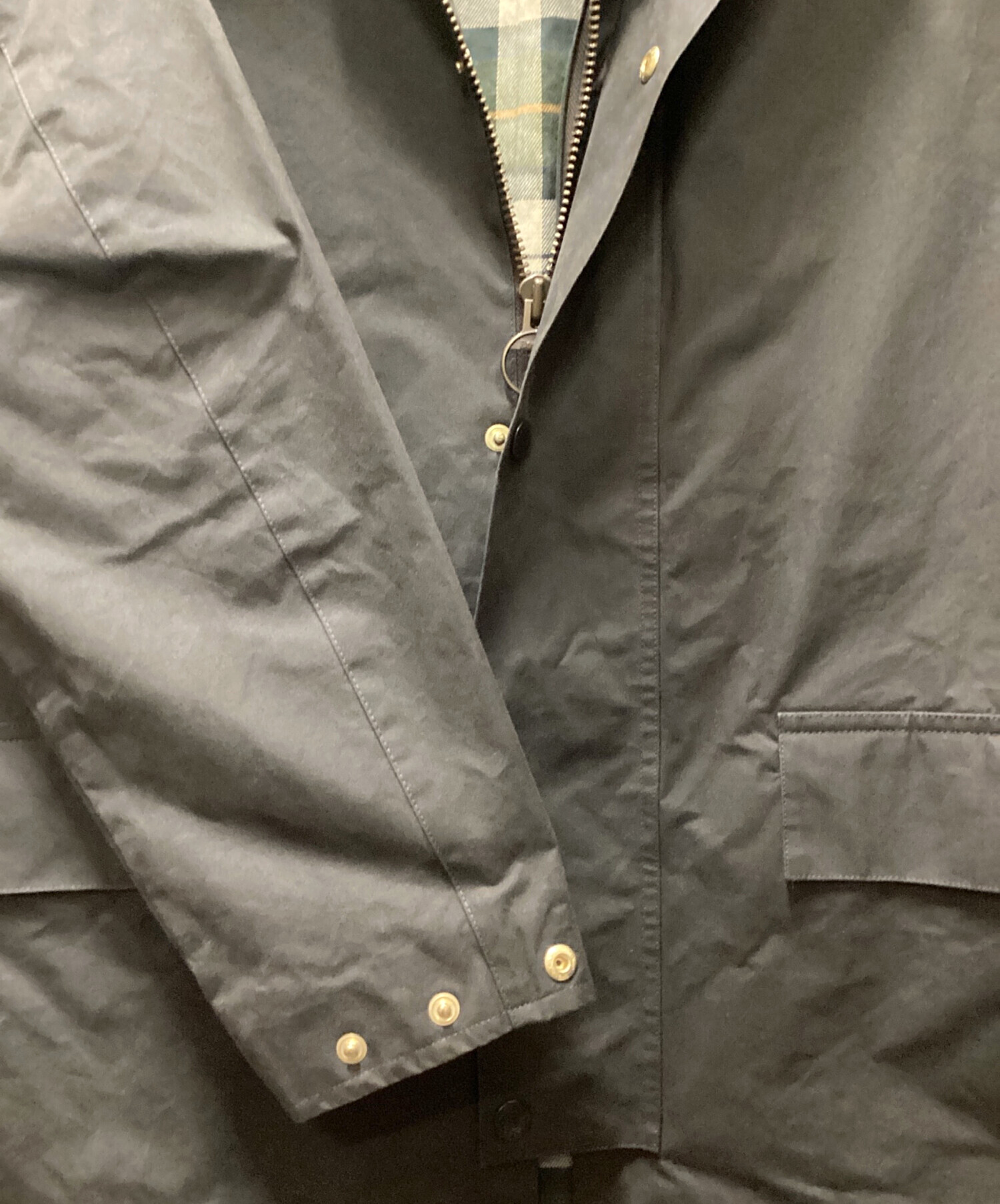 中古・古着通販】Barbour (バブアー) MARKAWARE (マーカウェア) EDIFICE (エディフィス) 別注 BURGHLEY/バーレー  カーキ サイズ:1｜ブランド・古着通販 トレファク公式【TREFAC FASHION】スマホサイト