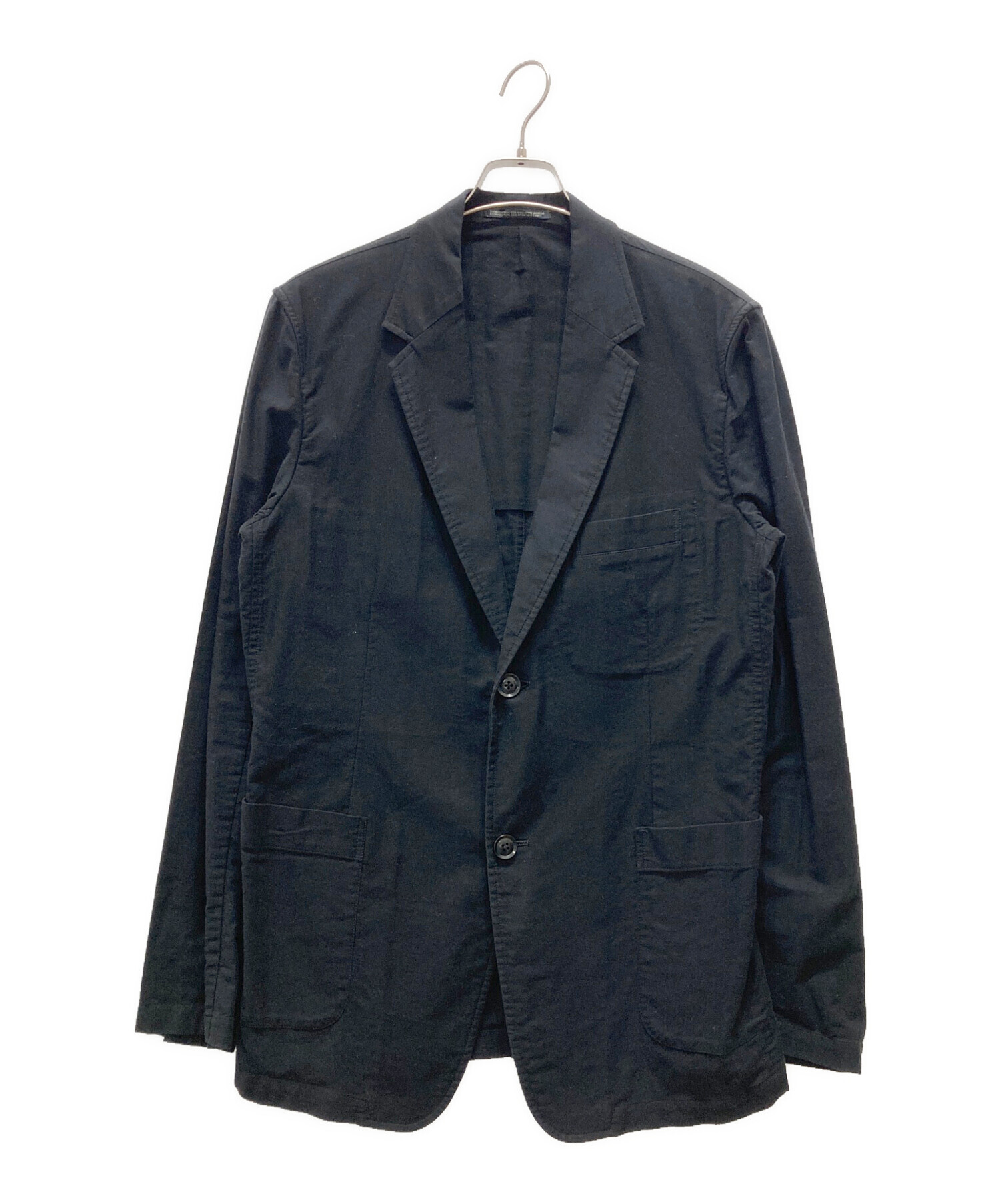 中古・古着通販】Yohji Yamamoto pour homme (ヨウジヤマモト プールオム) Single Outer Jacket ブラック  サイズ:4｜ブランド・古着通販 トレファク公式【TREFAC FASHION】スマホサイト