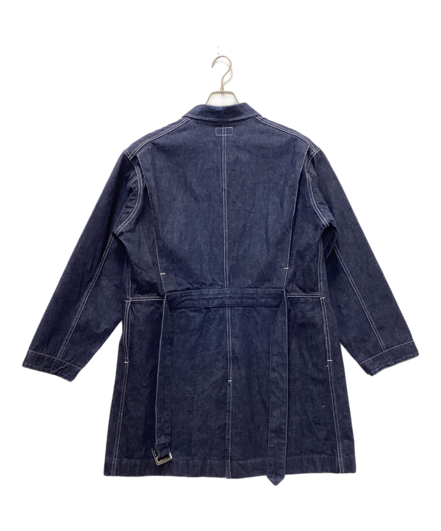 中古・古着通販】ATLAST & CO (アットラスト) MECHANIC COAT インディゴ サイズ:40｜ブランド・古着通販  トレファク公式【TREFAC FASHION】スマホサイト