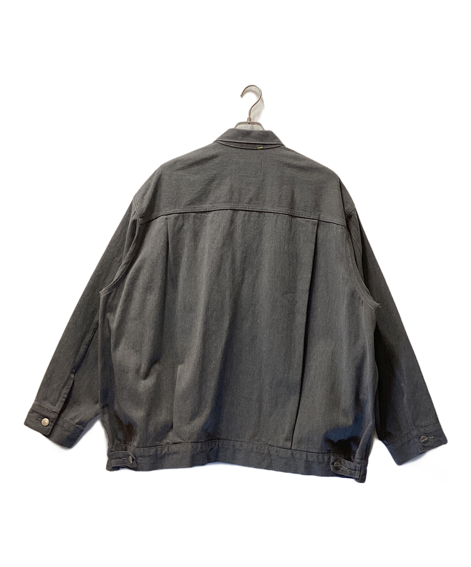 中古・古着通販】Graphpaper (グラフペーパー) Colorfast Denim Jacket /カラーファストデニムジャケット グレー  サイズ:1｜ブランド・古着通販 トレファク公式【TREFAC FASHION】スマホサイト