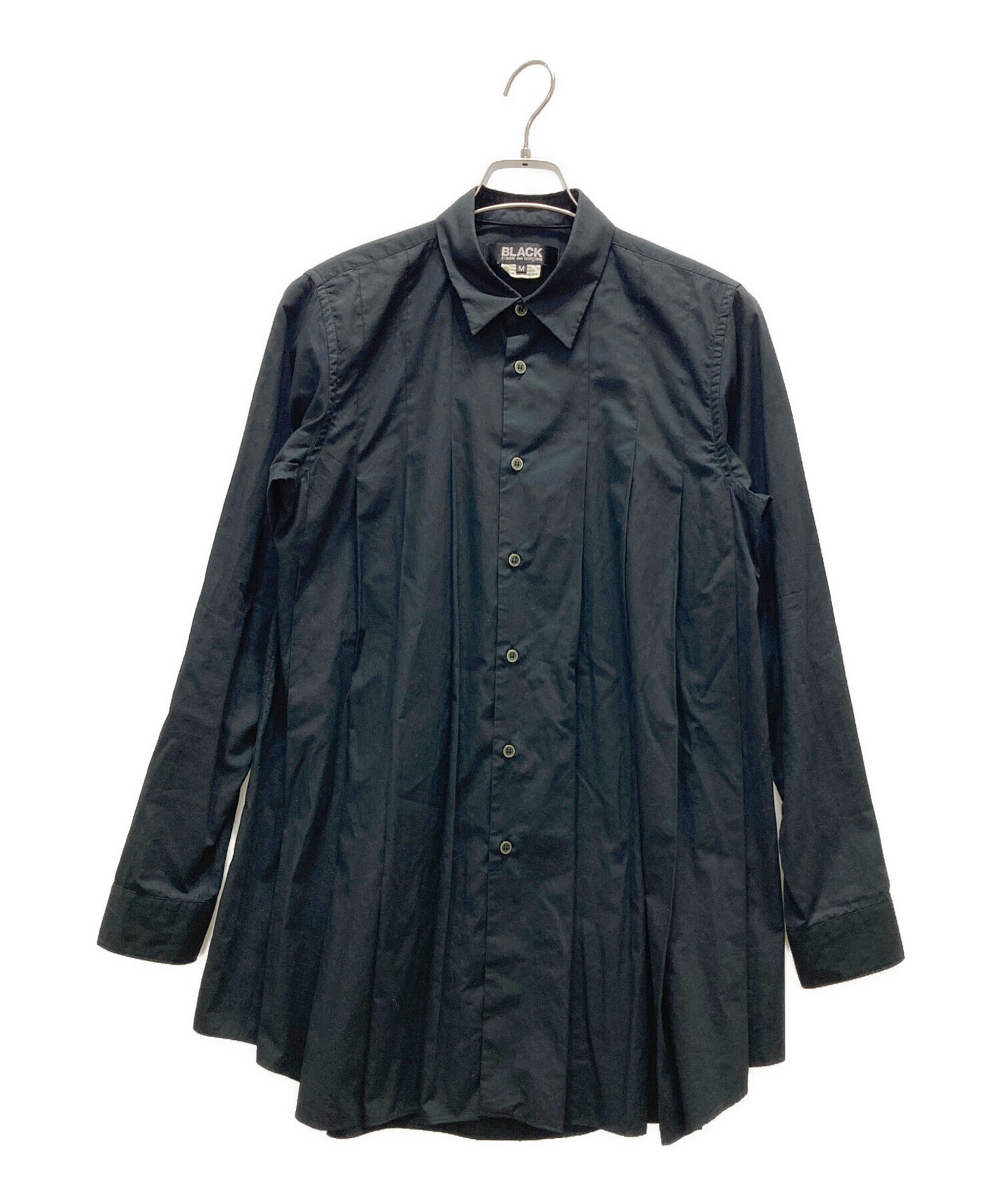 中古・古着通販】BLACK COMME des GARCONS (ブラック コムデギャルソン) シャツ ブラック サイズ:M｜ブランド・古着通販  トレファク公式【TREFAC FASHION】スマホサイト