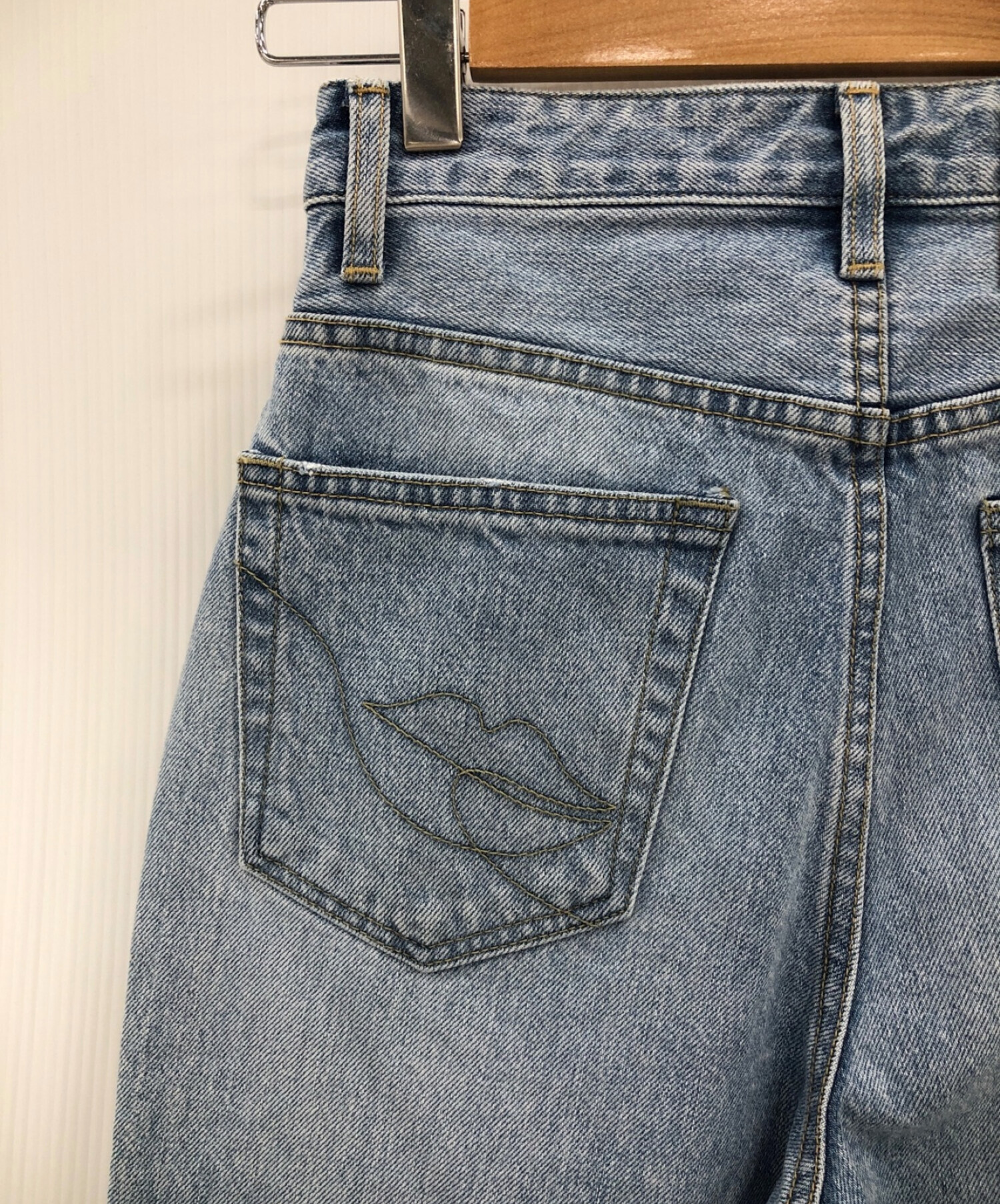 HER LIP TO (ハーリップトゥ) Tokyo High Rise Jeans インディゴ サイズ:23