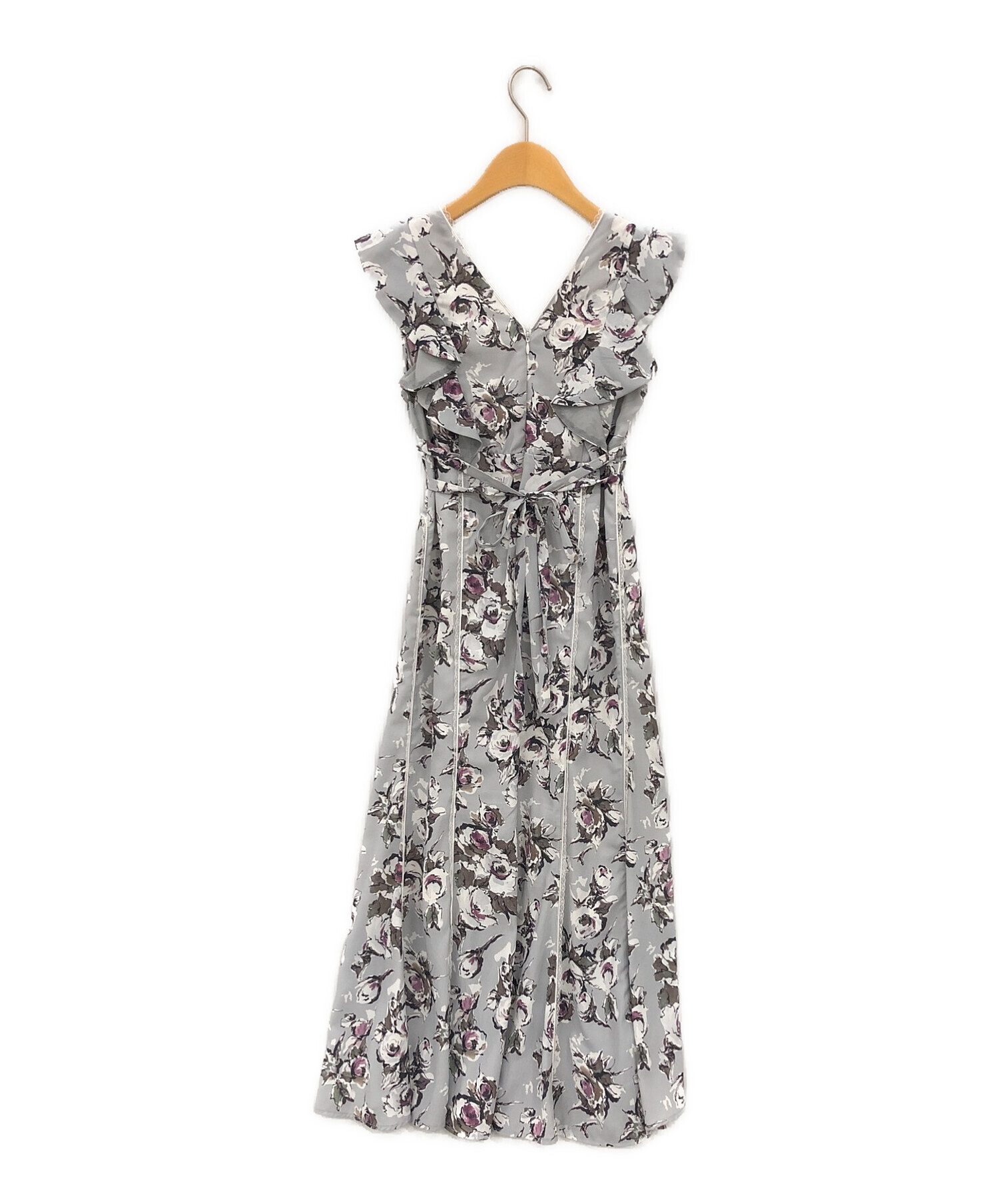 中古・古着通販】HER LIP TO (ハーリップトゥ) English Rose Garden Dress ライトグレー  サイズ:S｜ブランド・古着通販 トレファク公式【TREFAC FASHION】スマホサイト