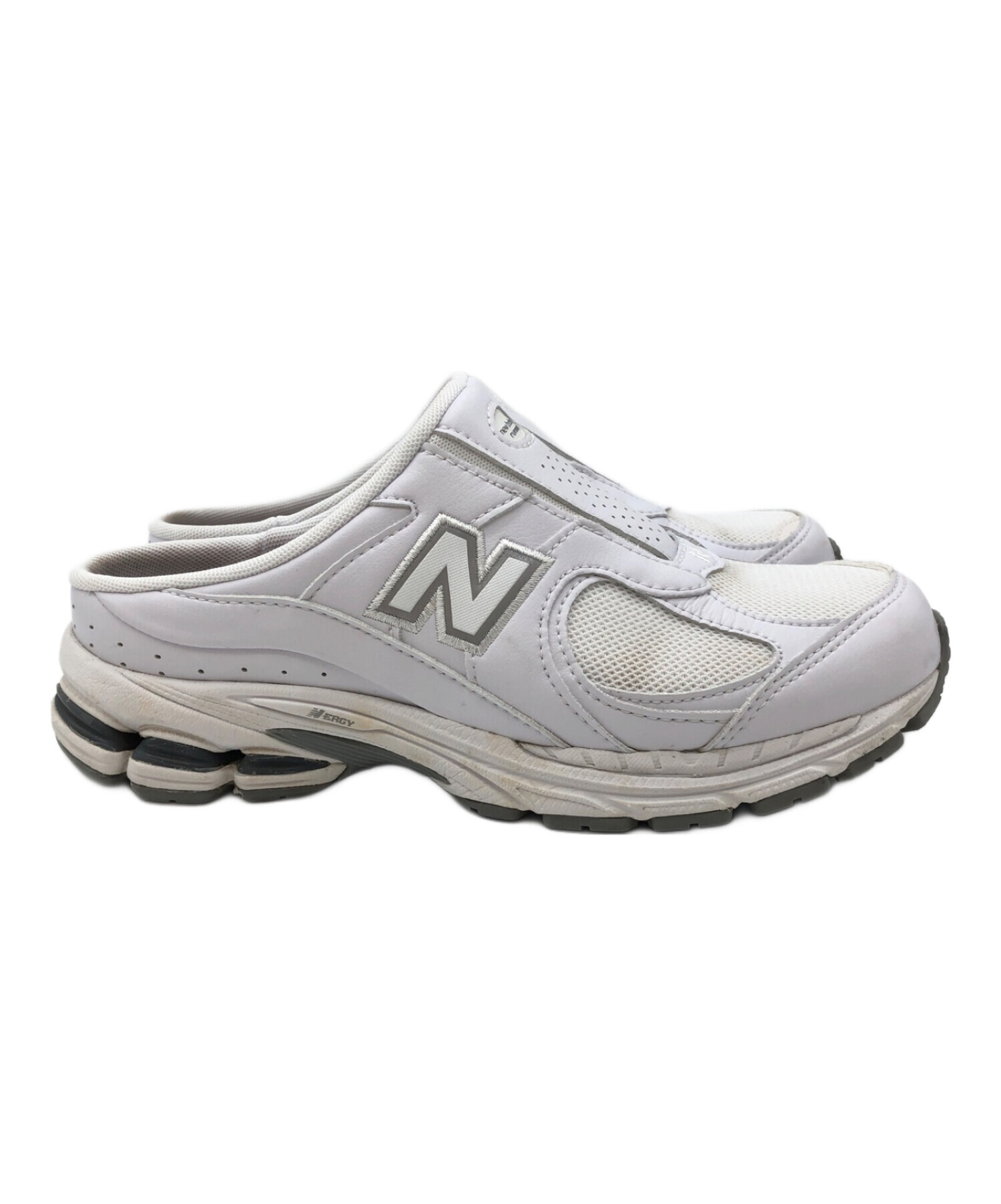 NEW BALANCE (ニューバランス) BEAMS別注2002ミュール ホワイト サイズ:SIZE 23.5cm