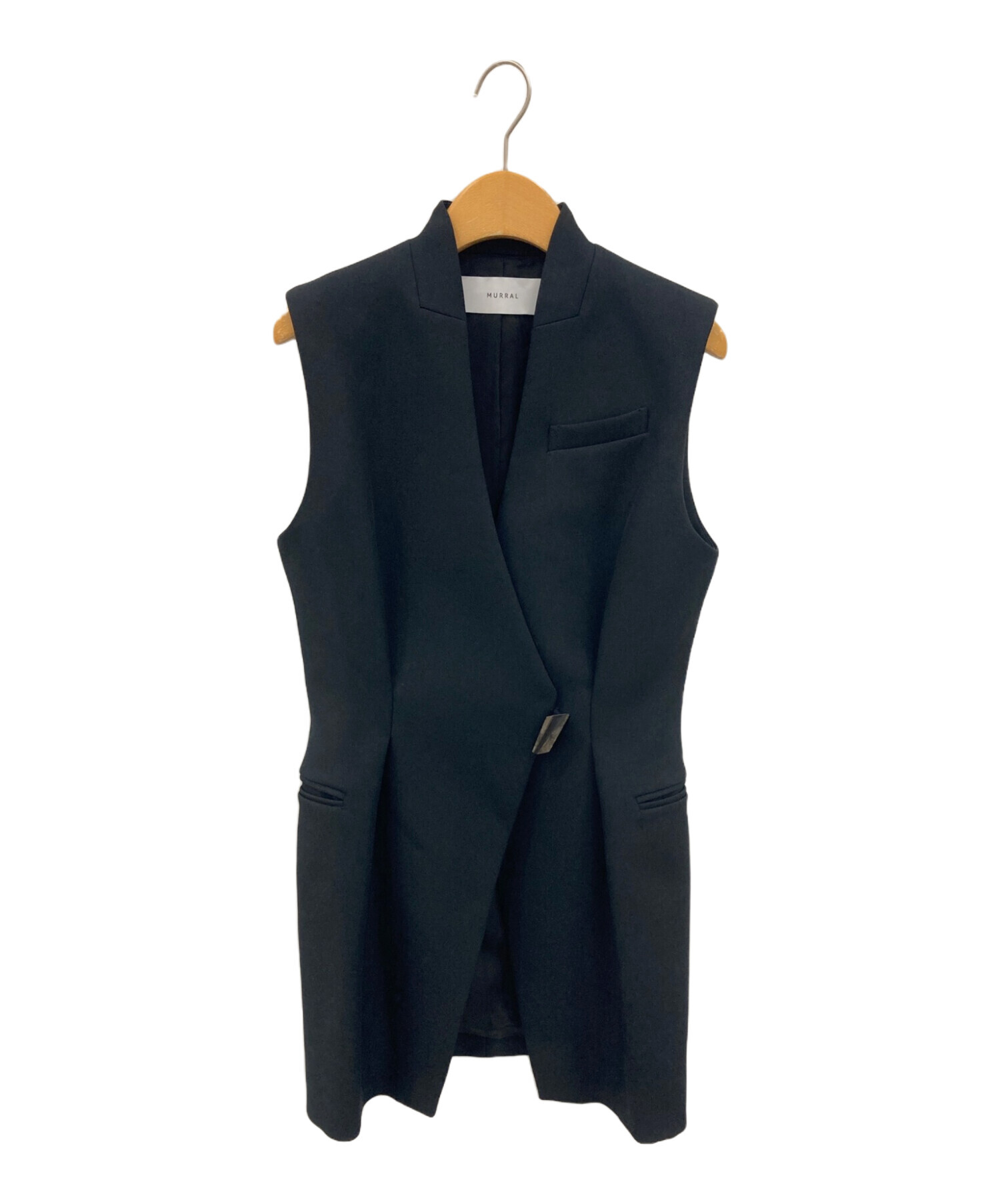 MURRAL (ミューラル) Umbrella vest ブラック サイズ:F
