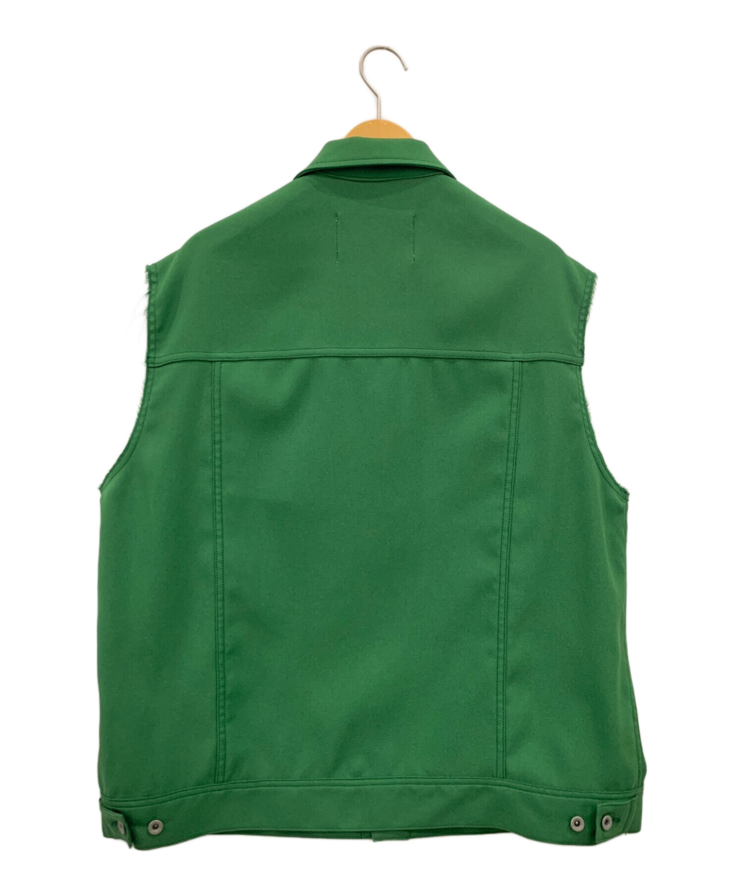 中古・古着通販】DAIRIKU (ダイリク) Regular Polyester Vest グリーン サイズ:L｜ブランド・古着通販  トレファク公式【TREFAC FASHION】スマホサイト