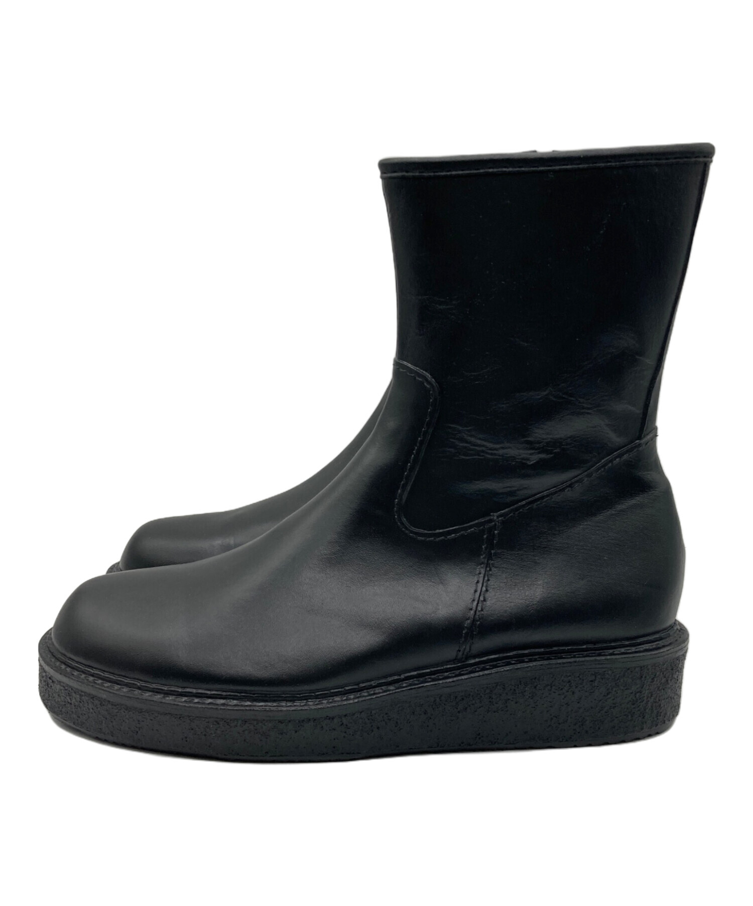 中古・古着通販】KIDS LOVE GAITE (キッズラブゲイト) RUBBER SIDE ZIP BOOTS ブラック  サイズ:SIZE8｜ブランド・古着通販 トレファク公式【TREFAC FASHION】スマホサイト