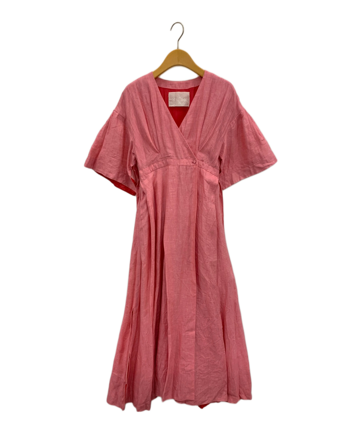 中古・古着通販】MYLAN (マイラン) Box Pleated Dress ピンク サイズ:F ...