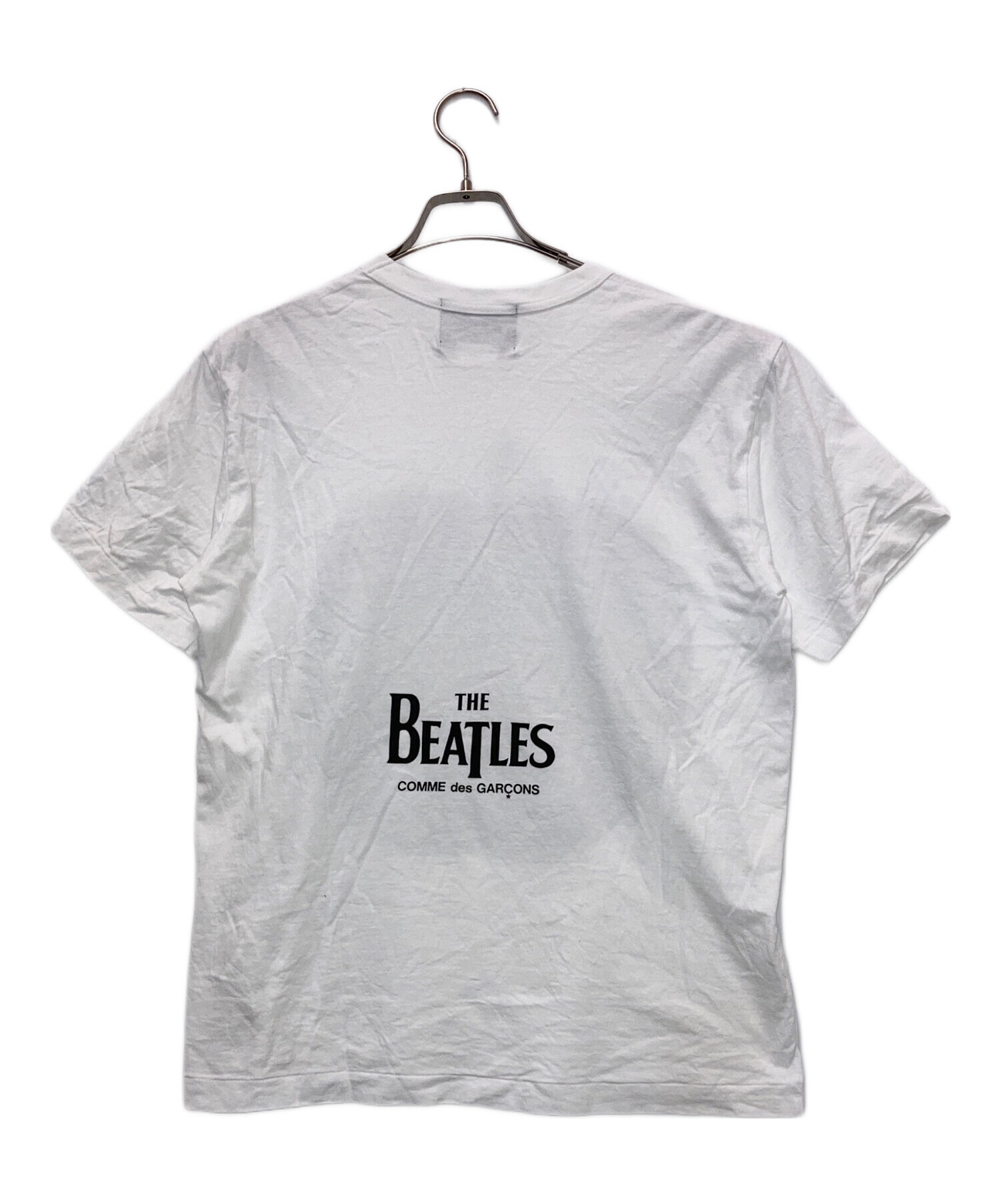 中古・古着通販】COMME des GARCONS (コムデギャルソン) THE BEATLES (ビートルズ) BIG APPLE TEE ホワイト  サイズ:XL｜ブランド・古着通販 トレファク公式【TREFAC FASHION】スマホサイト