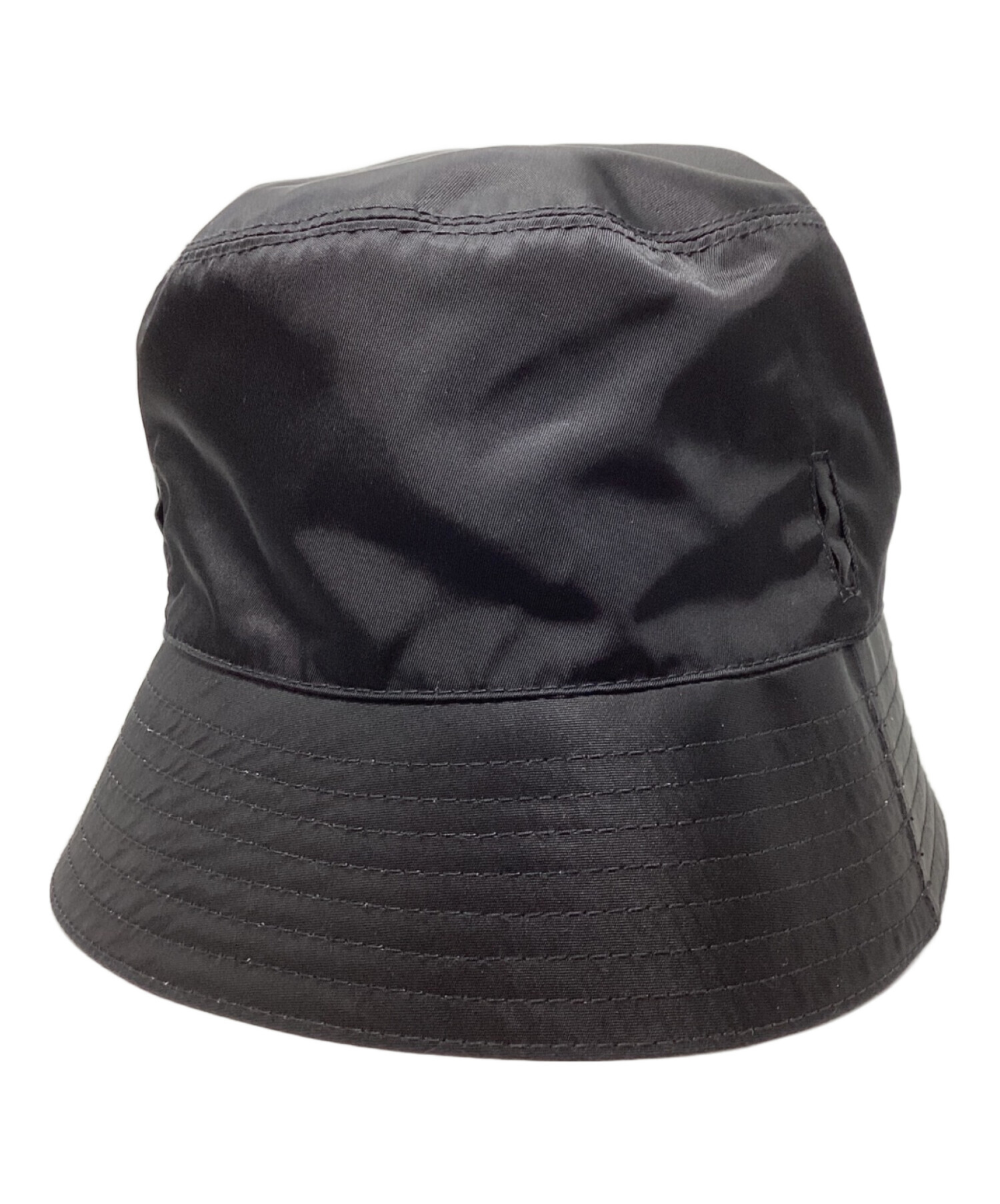 PRADA (プラダ) Re-Nylon Bucket Hat(リナイロン バケットハット) ブラック サイズ:XL