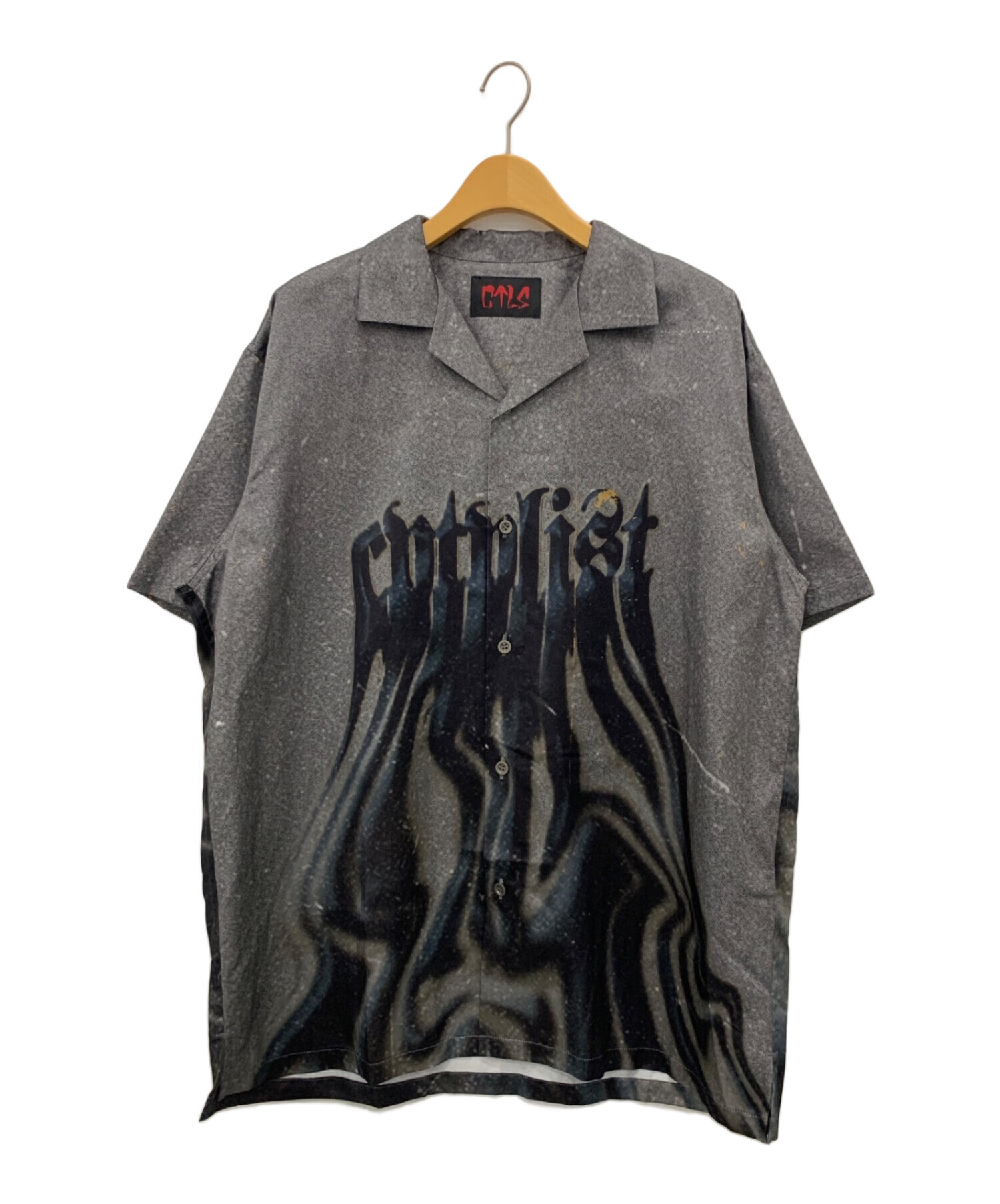 中古・古着通販】CVTVLIST (カタリスト) CTLS I Marble Drip shirt グレー サイズ:2｜ブランド・古着通販  トレファク公式【TREFAC FASHION】スマホサイト