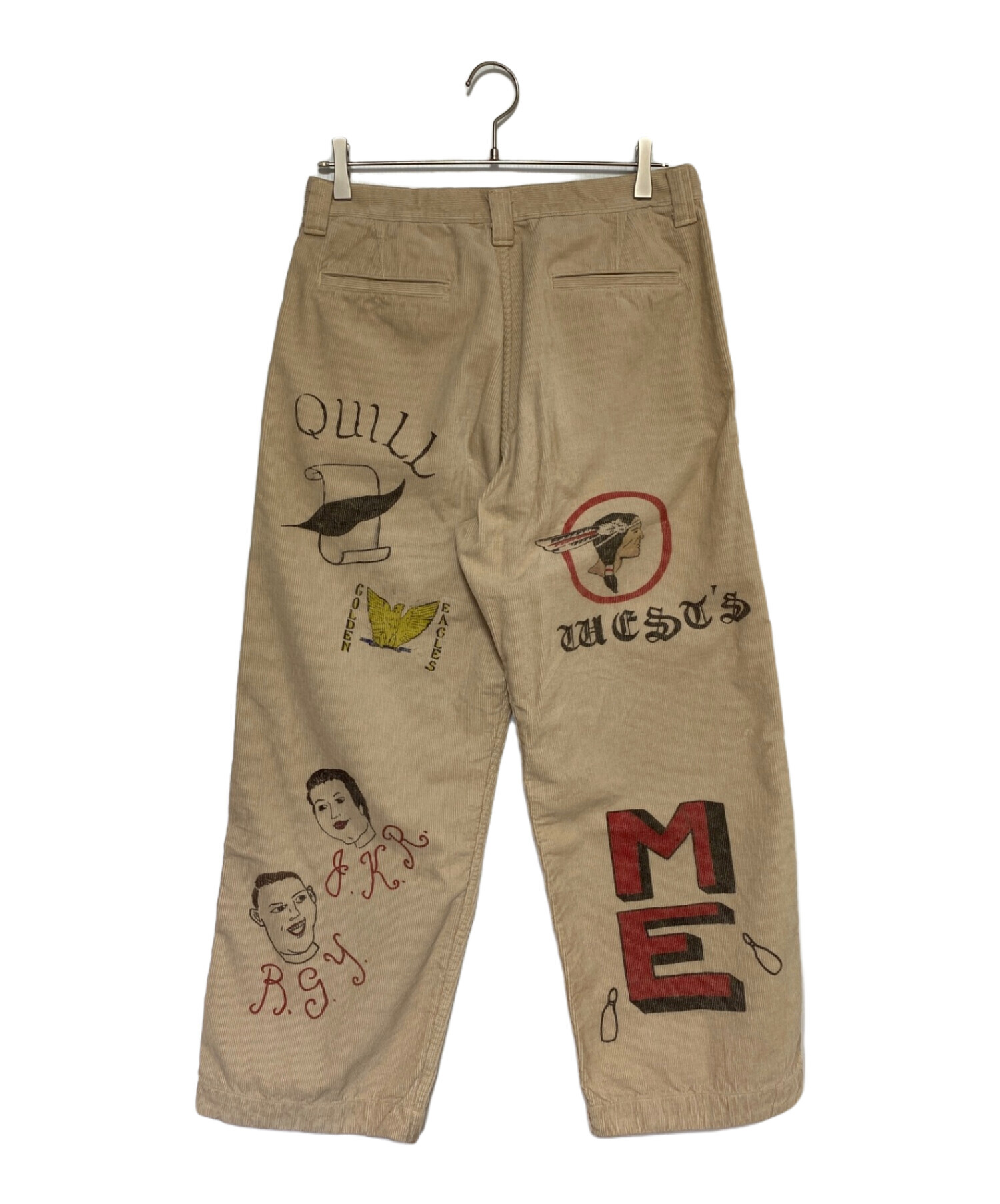 中古・古着通販】Are You Different (アーユーディファレント) WESTOVERALLS (ウエストオーバーオールズ) AYD MEMORIAL  TROUSERS ベージュ サイズ:W32｜ブランド・古着通販 トレファク公式【TREFAC FASHION】スマホサイト