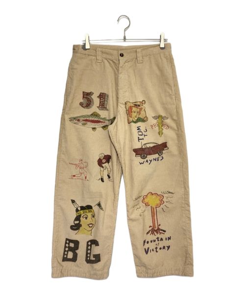 中古・古着通販】Are You Different (アーユーディファレント) WESTOVERALLS (ウエストオーバーオールズ) AYD  MEMORIAL TROUSERS ベージュ サイズ:W32｜ブランド・古着通販 トレファク公式【TREFAC FASHION】スマホサイト