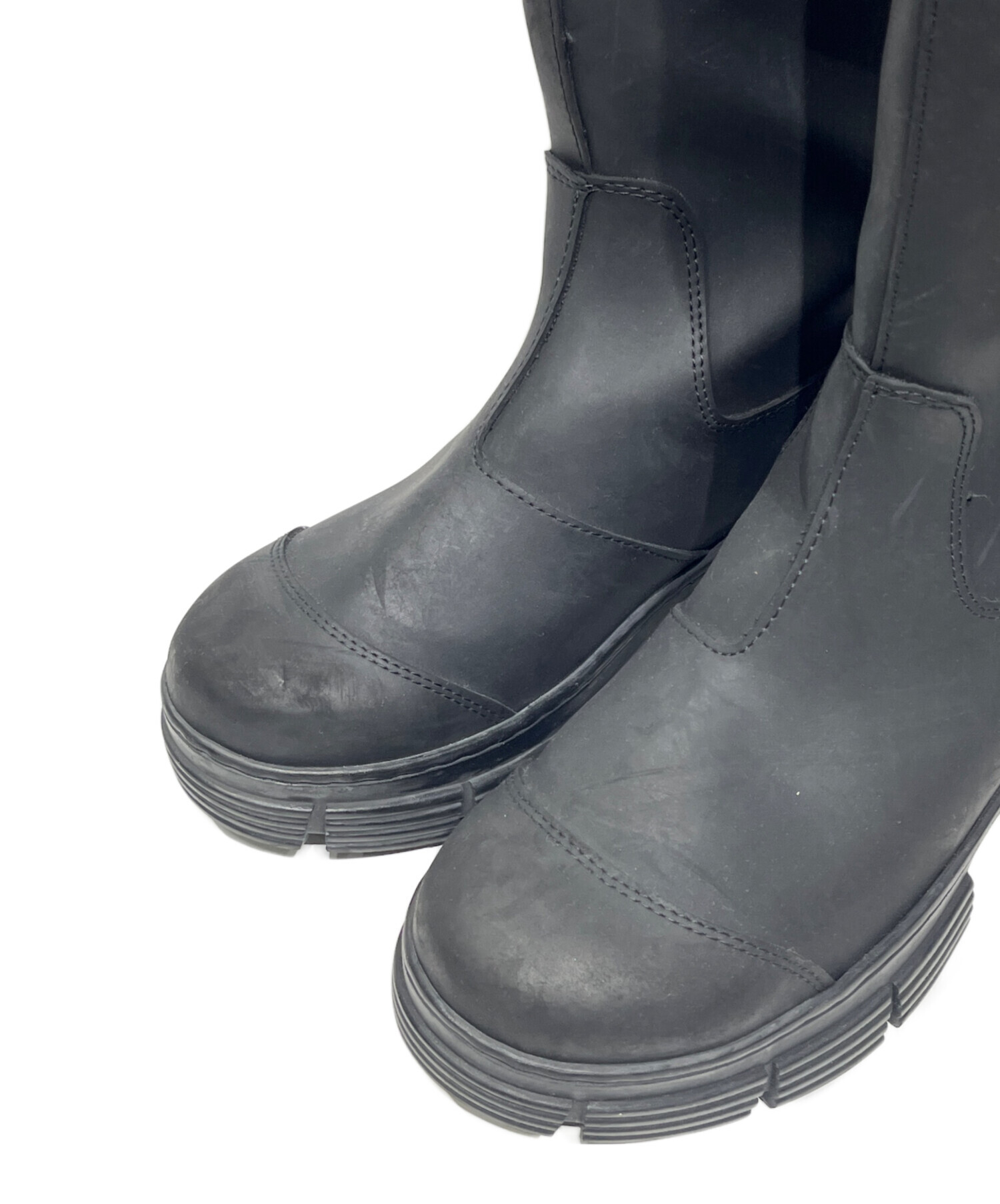 中古・古着通販】GANNI (ガニー) Recycled Rubber Country Boot ブラック サイズ:36｜ブランド・古着通販  トレファク公式【TREFAC FASHION】スマホサイト