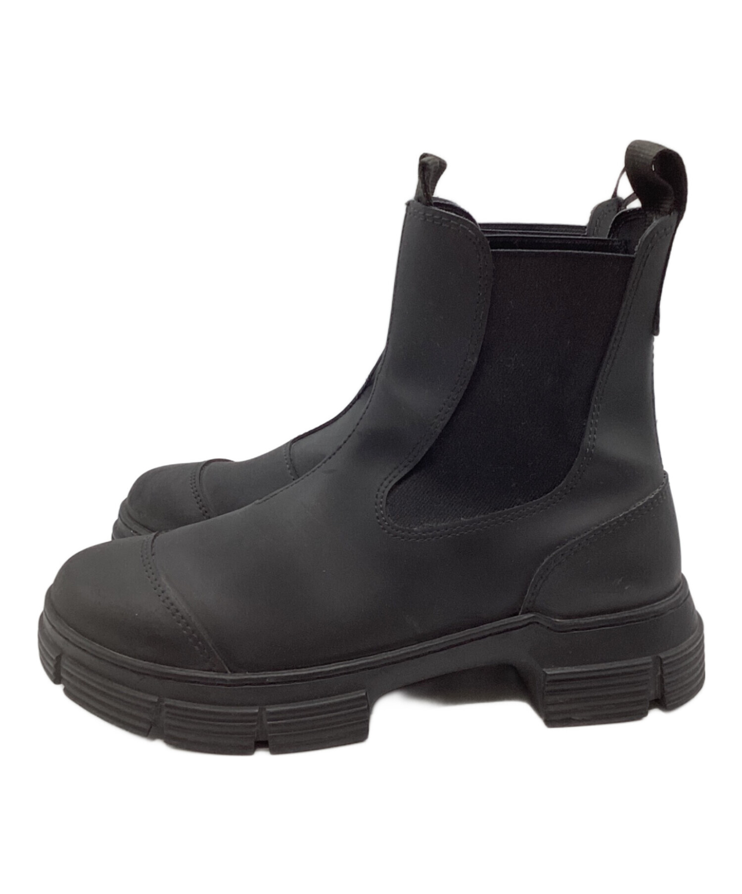 中古・古着通販】GANNI (ガニー) Recycled Rubber City Boot ブラック サイズ:37｜ブランド・古着通販  トレファク公式【TREFAC FASHION】スマホサイト