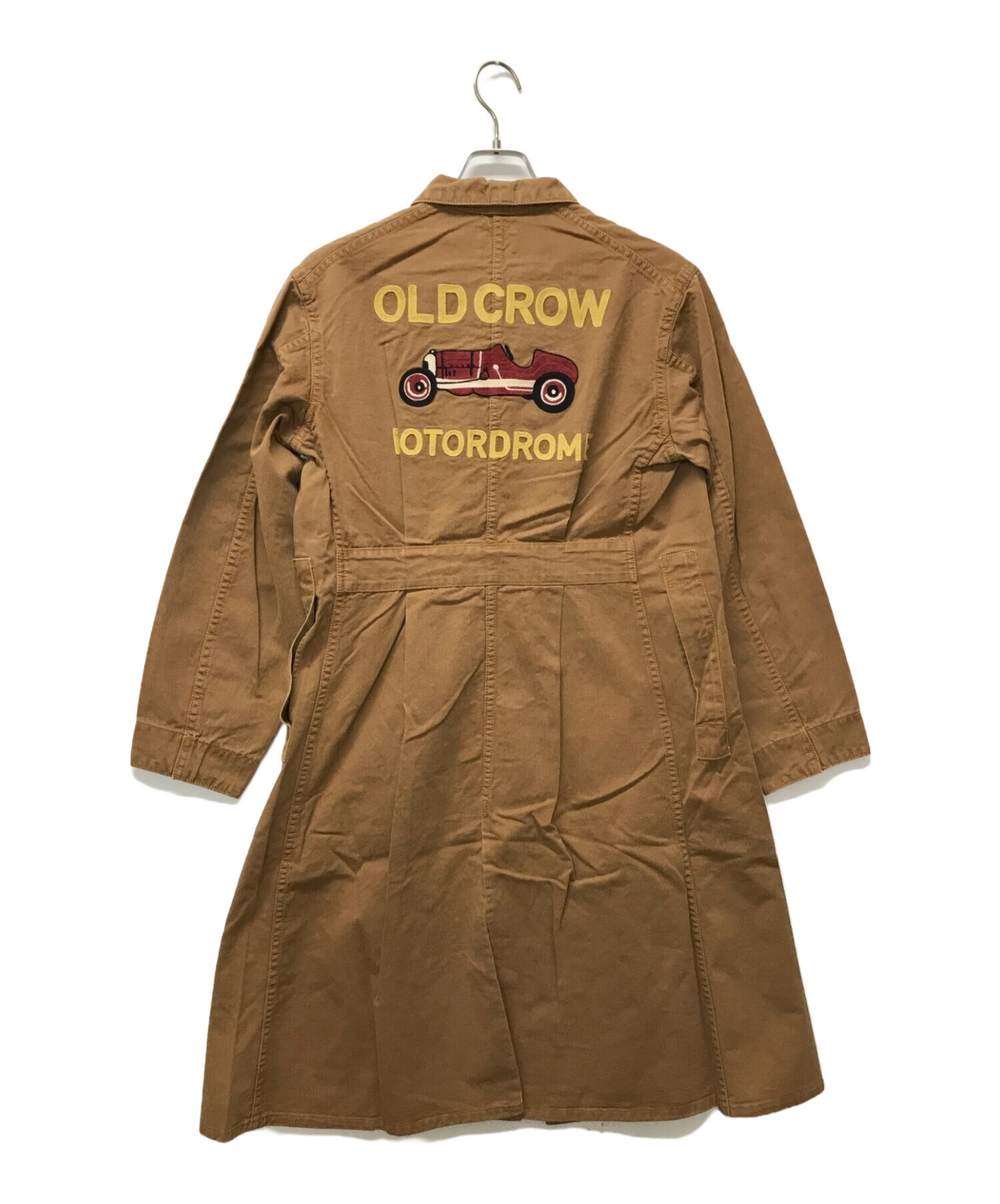 中古・古着通販】OLD CROW (オールドクロウ) CROW SPECIAL - SHOP COAT ブラウン サイズ:SIZE S  未使用品｜ブランド・古着通販 トレファク公式【TREFAC FASHION】スマホサイト