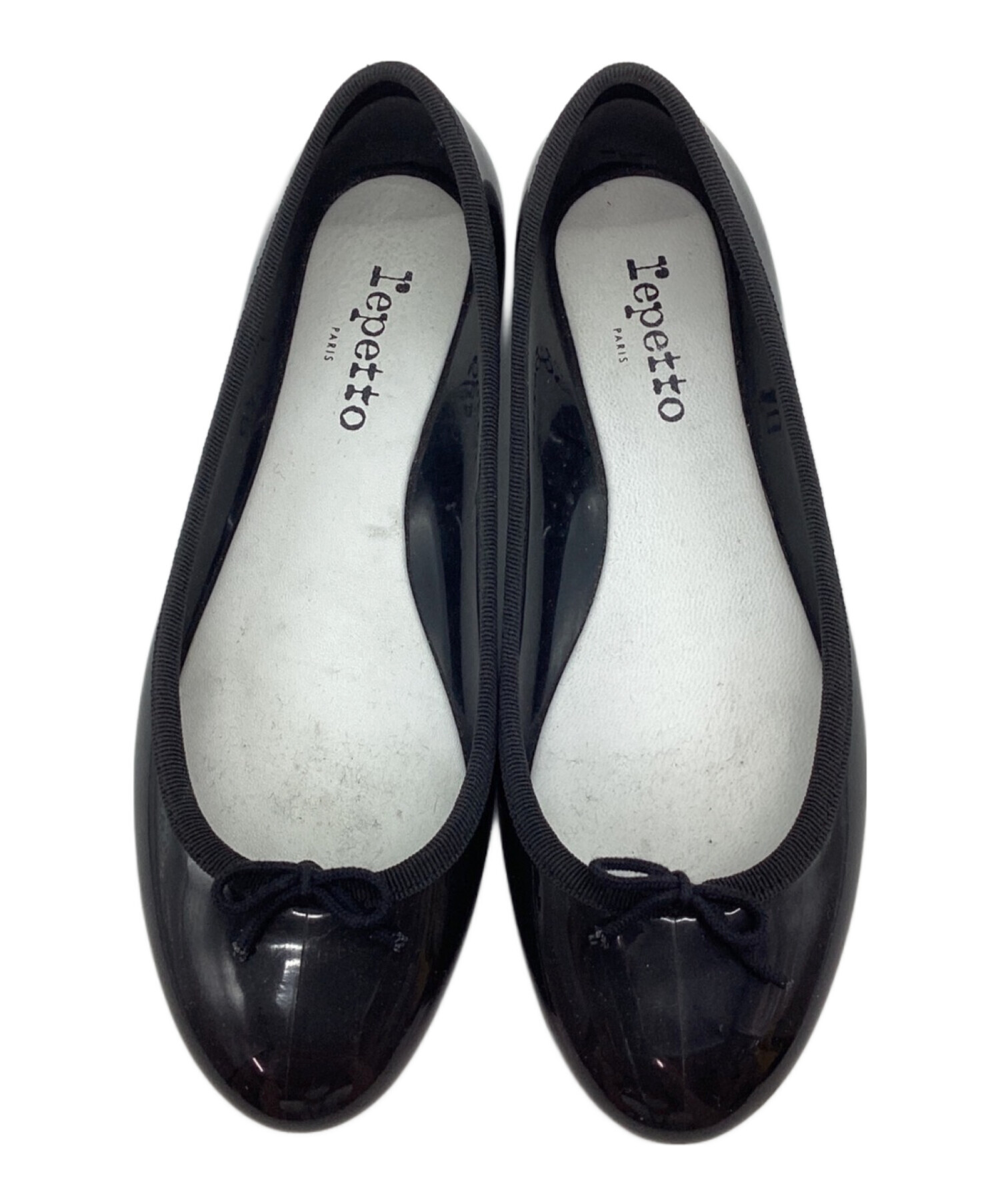 中古・古着通販】repetto (レペット) エナメルバレエシューズ ブラック サイズ:38｜ブランド・古着通販 トレファク公式【TREFAC  FASHION】スマホサイト