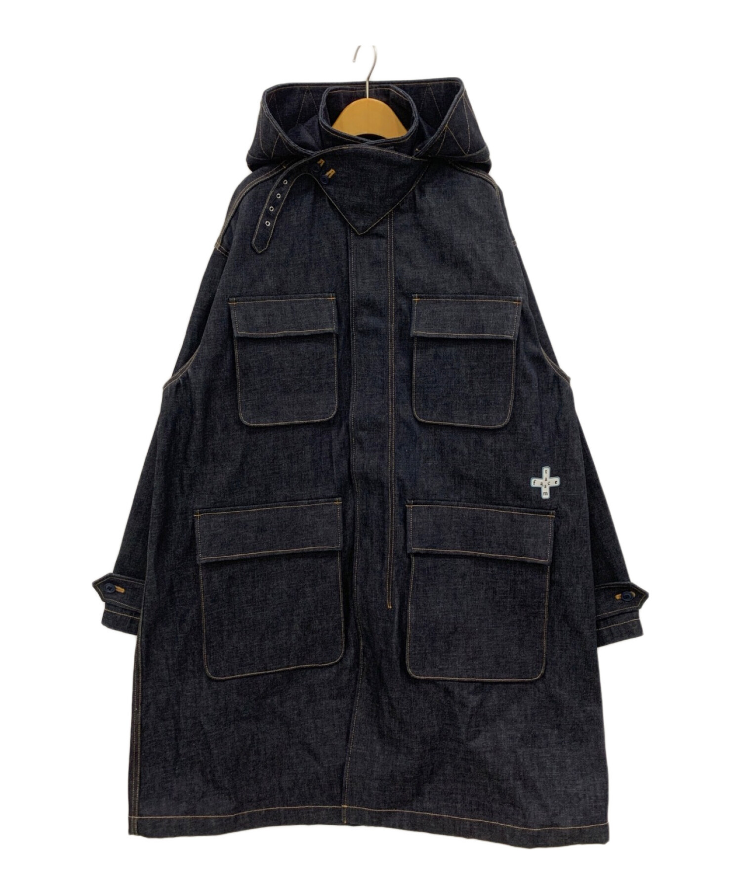 中古・古着通販】FACETASM (ファセッタズム) Denim Military Coat インディゴ サイズ:4｜ブランド・古着通販  トレファク公式【TREFAC FASHION】スマホサイト