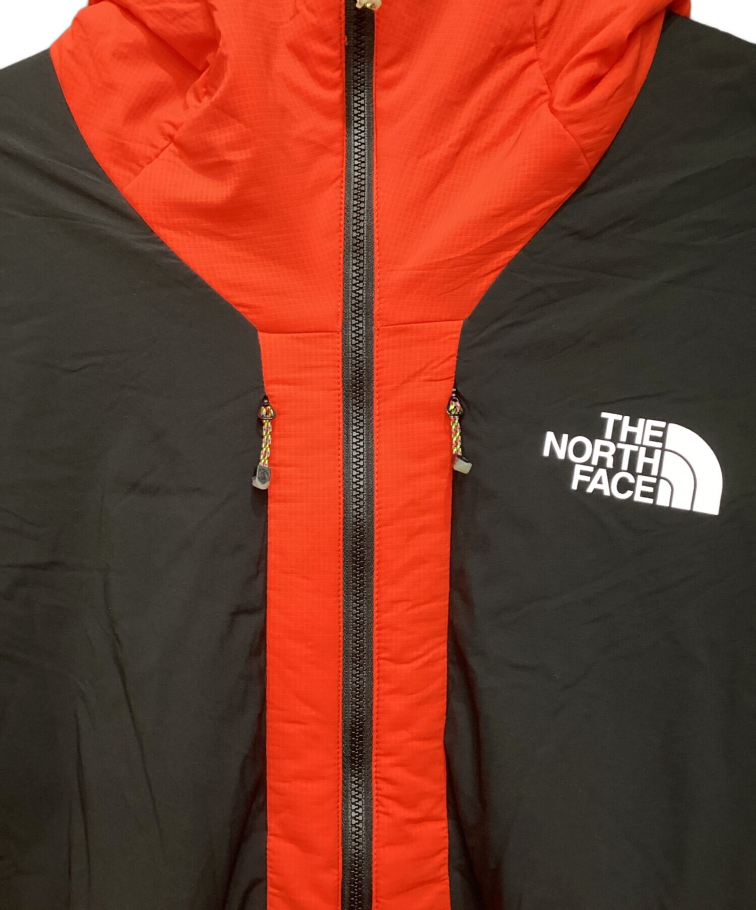 THE NORTH FACE (ザ ノース フェイス) エクスペディションL3ベントリックスフルジップフーディ レッド×ブラック サイズ:L 未使用品