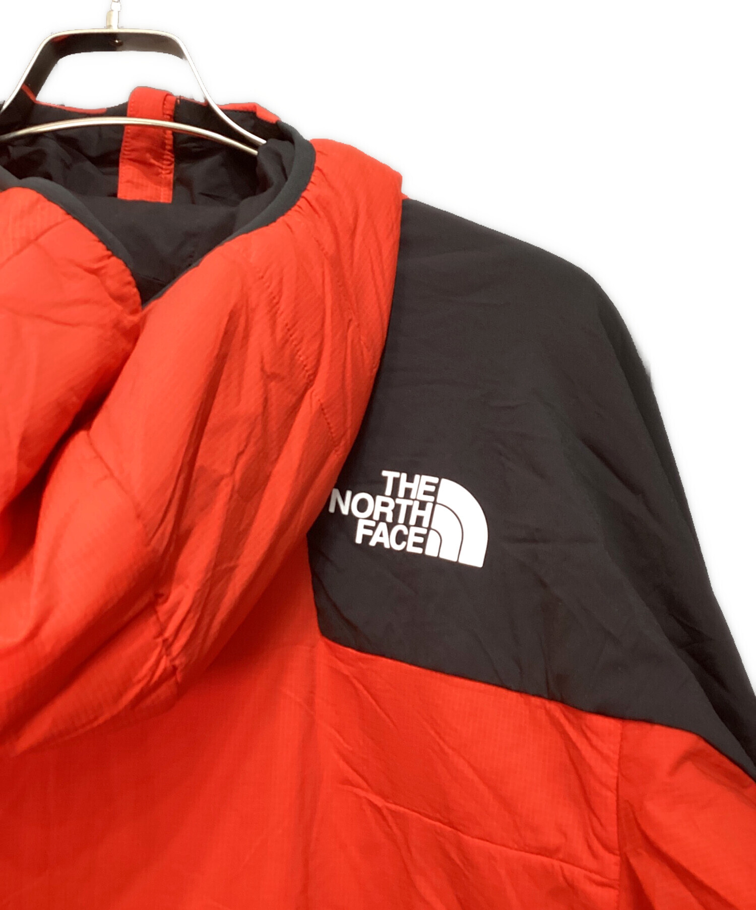 THE NORTH FACE (ザ ノース フェイス) エクスペディションL3ベントリックスフルジップフーディ レッド×ブラック サイズ:L 未使用品