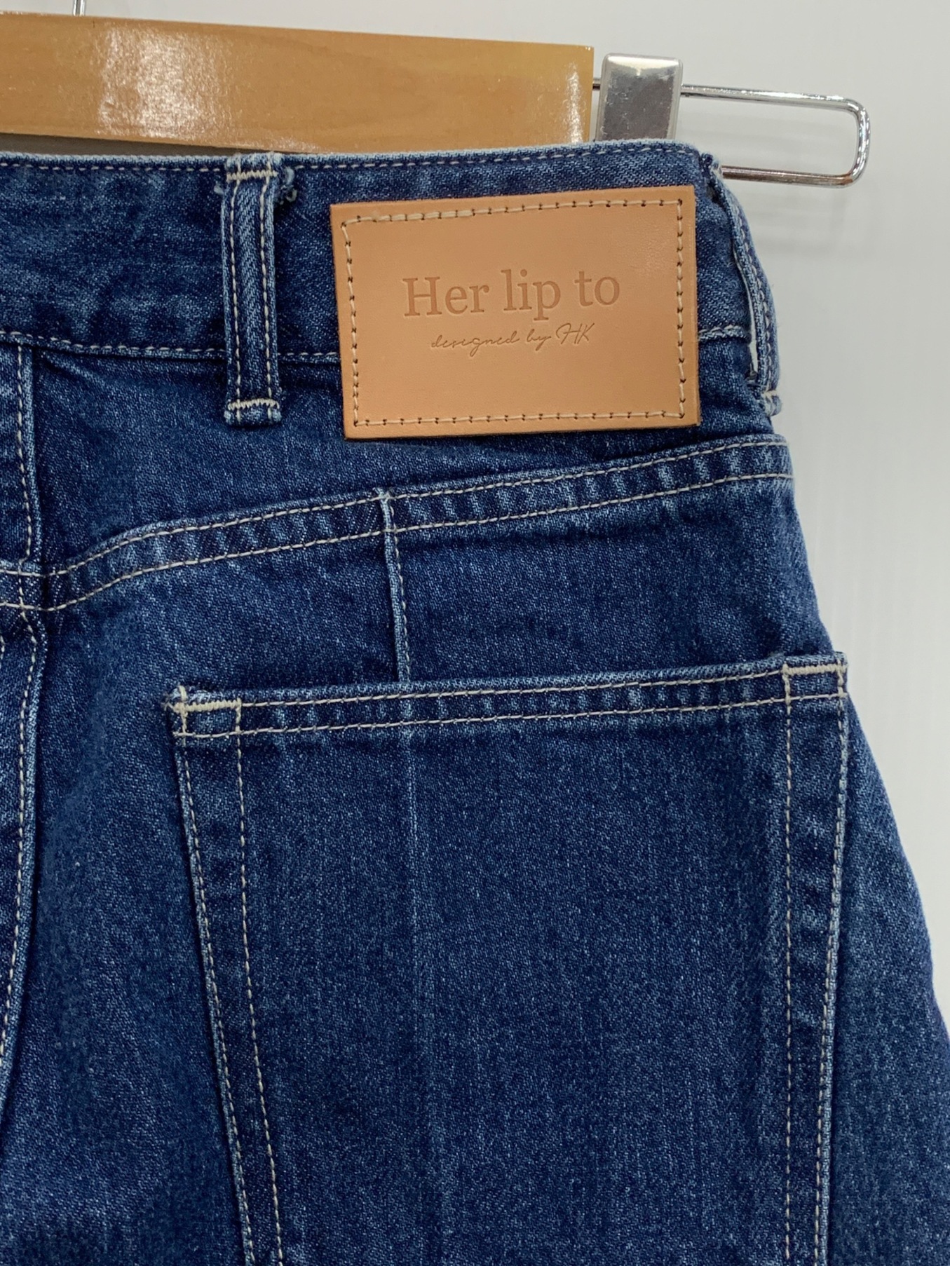 Her lip to (ハーリップトゥ) Valencia High Rise Jeans インディゴ サイズ:23