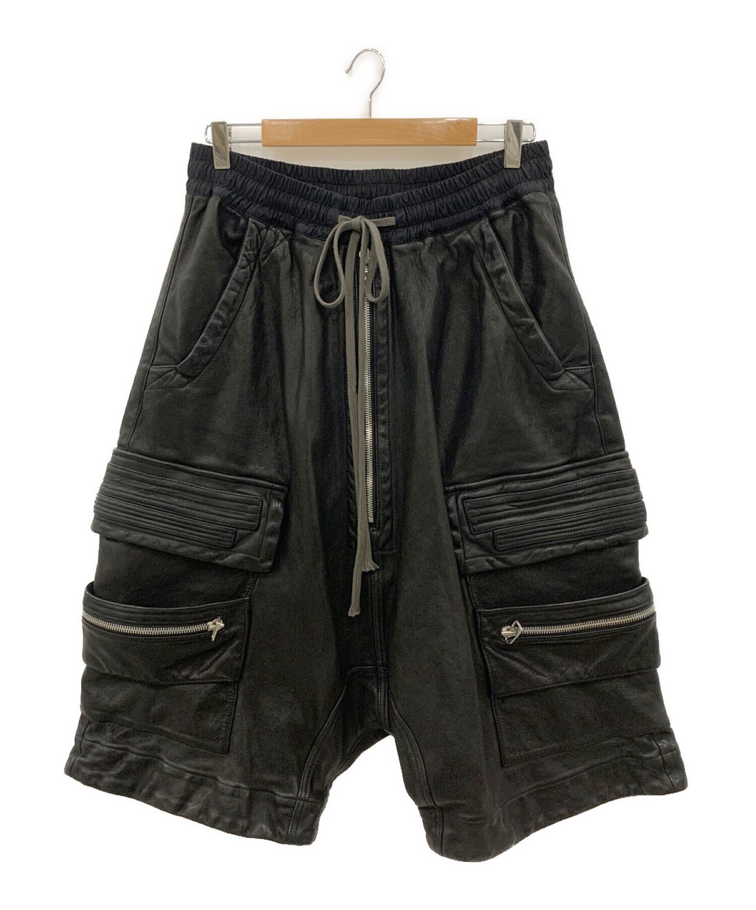 A.F ARTEFACT (エーエフ アーティファクト) LOWCROTCH MILITARY WIDE SHORTS ブラック サイズ:2