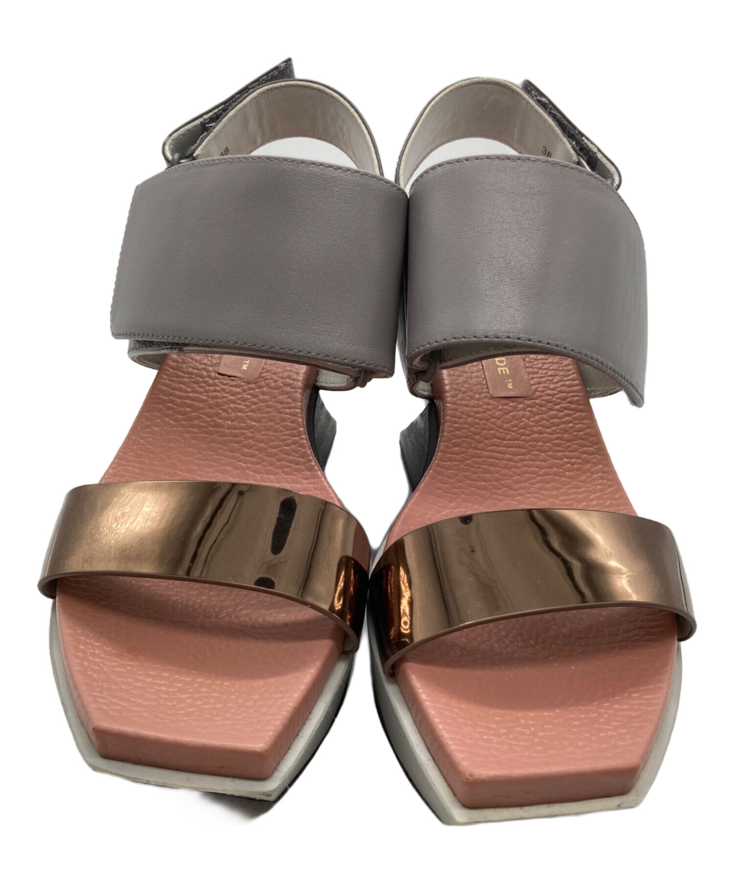 中古・古着通販】UNITED NUDE (ユナイテッドヌード) Delta Wedge Sandal パープル×ピンク  サイズ:38｜ブランド・古着通販 トレファク公式【TREFAC FASHION】スマホサイト