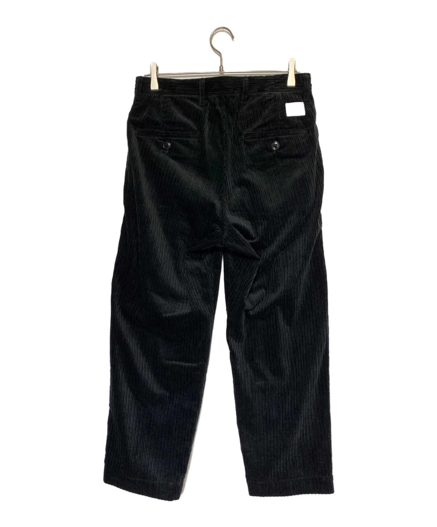 中古・古着通販】WTAPS (ダブルタップス) TUCK 02 CORDUROY TROUSERS ブラック サイズ:1 未使用品｜ブランド・古着通販  トレファク公式【TREFAC FASHION】スマホサイト