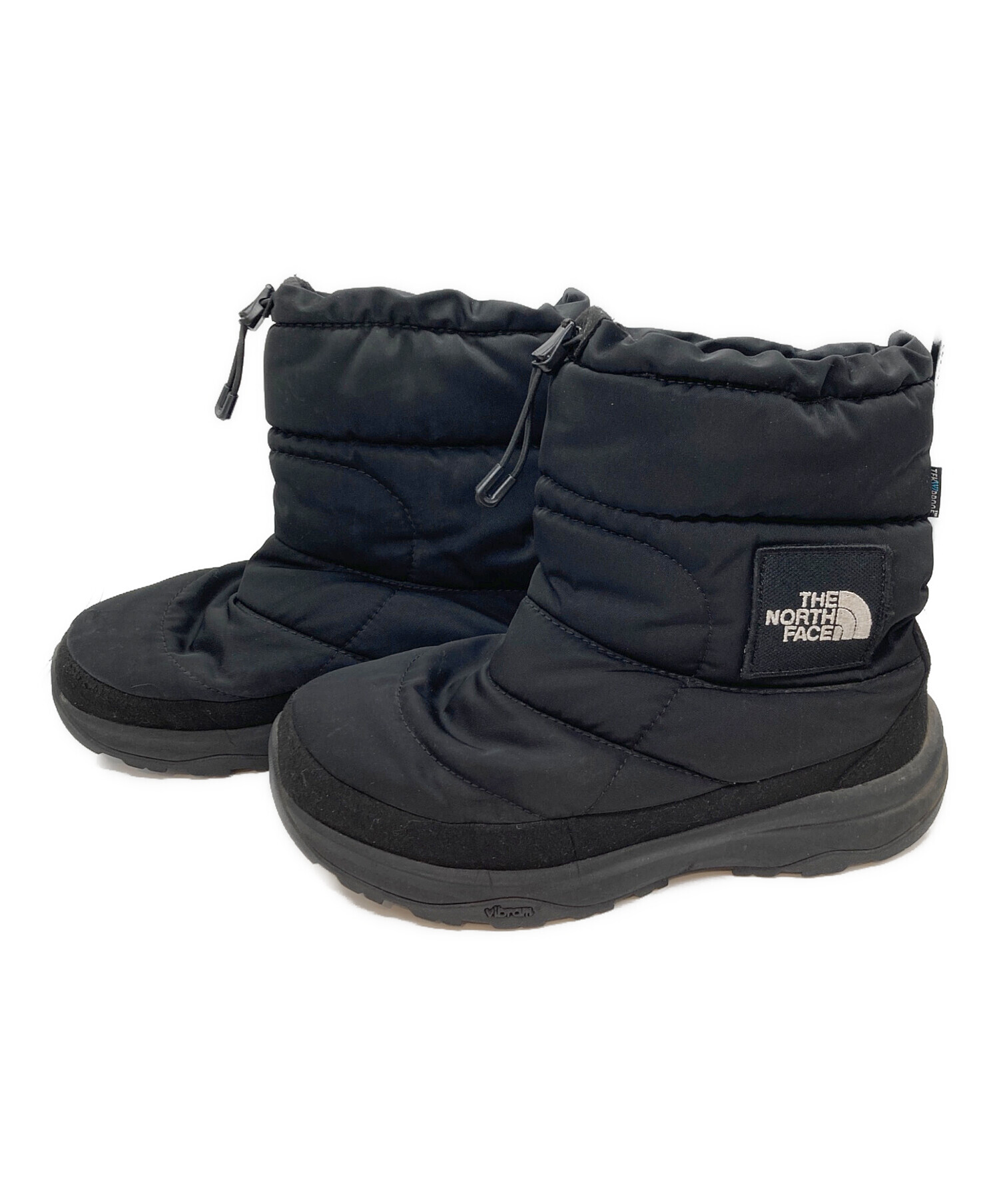 THE NORTH FACE (ザ ノース フェイス) Nuptse Bootie WP VI Logo ブラック サイズ:27