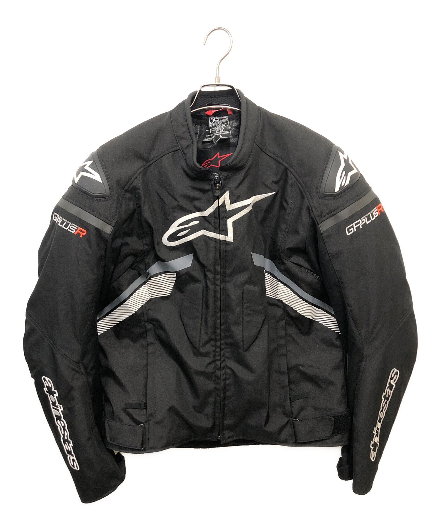 Alpinestars (アルパインスターズ) オートバイテキスタイルジャケット ブラック サイズ:Ｌ