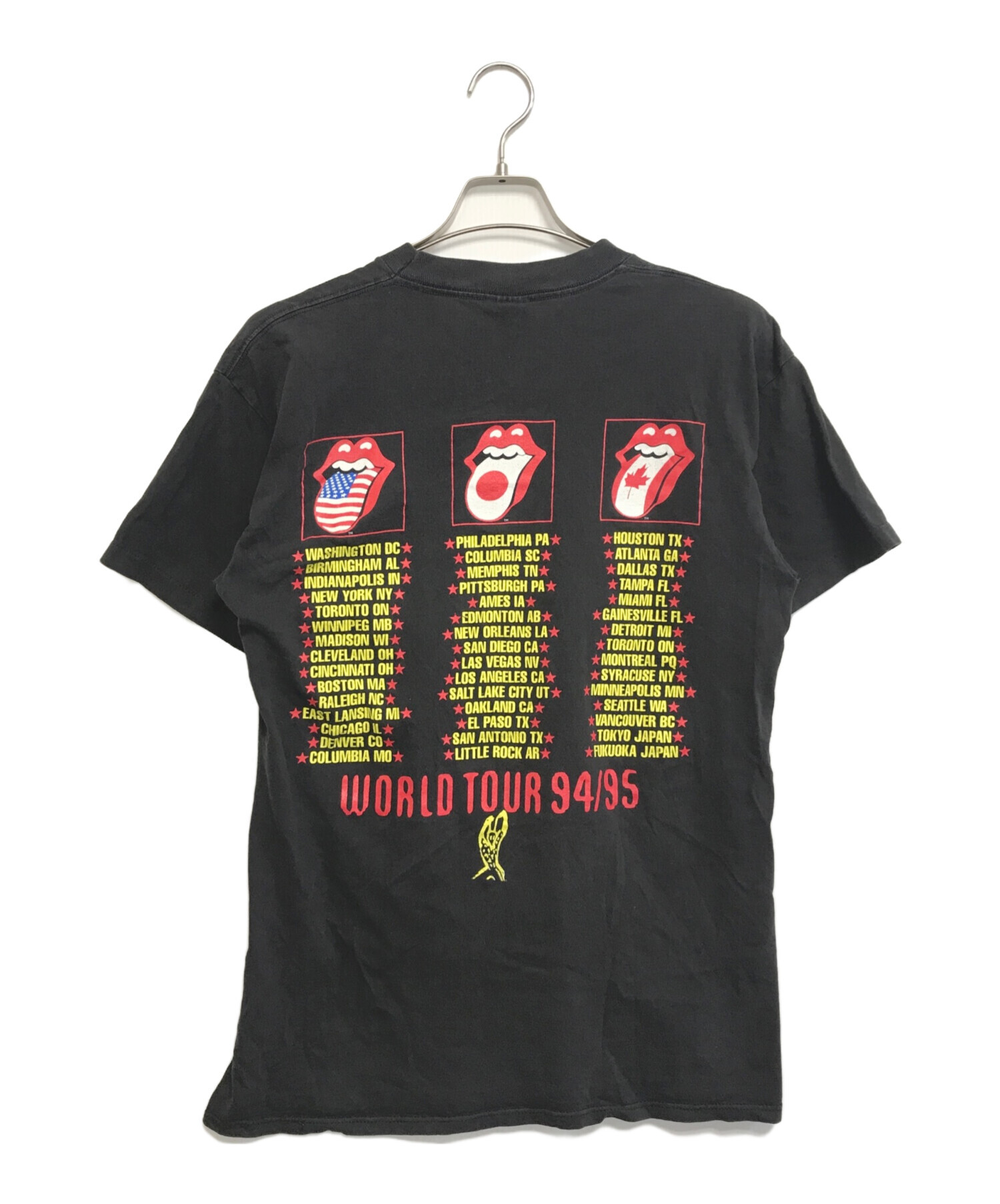 中古・古着通販】バンドTシャツ (バンドTシャツ) The Rolling Stones(ローリング・ストーンズ) BROCKUM(ブロッカム)  バンドTシャツ ブラック サイズ:L｜ブランド・古着通販 トレファク公式【TREFAC FASHION】スマホサイト