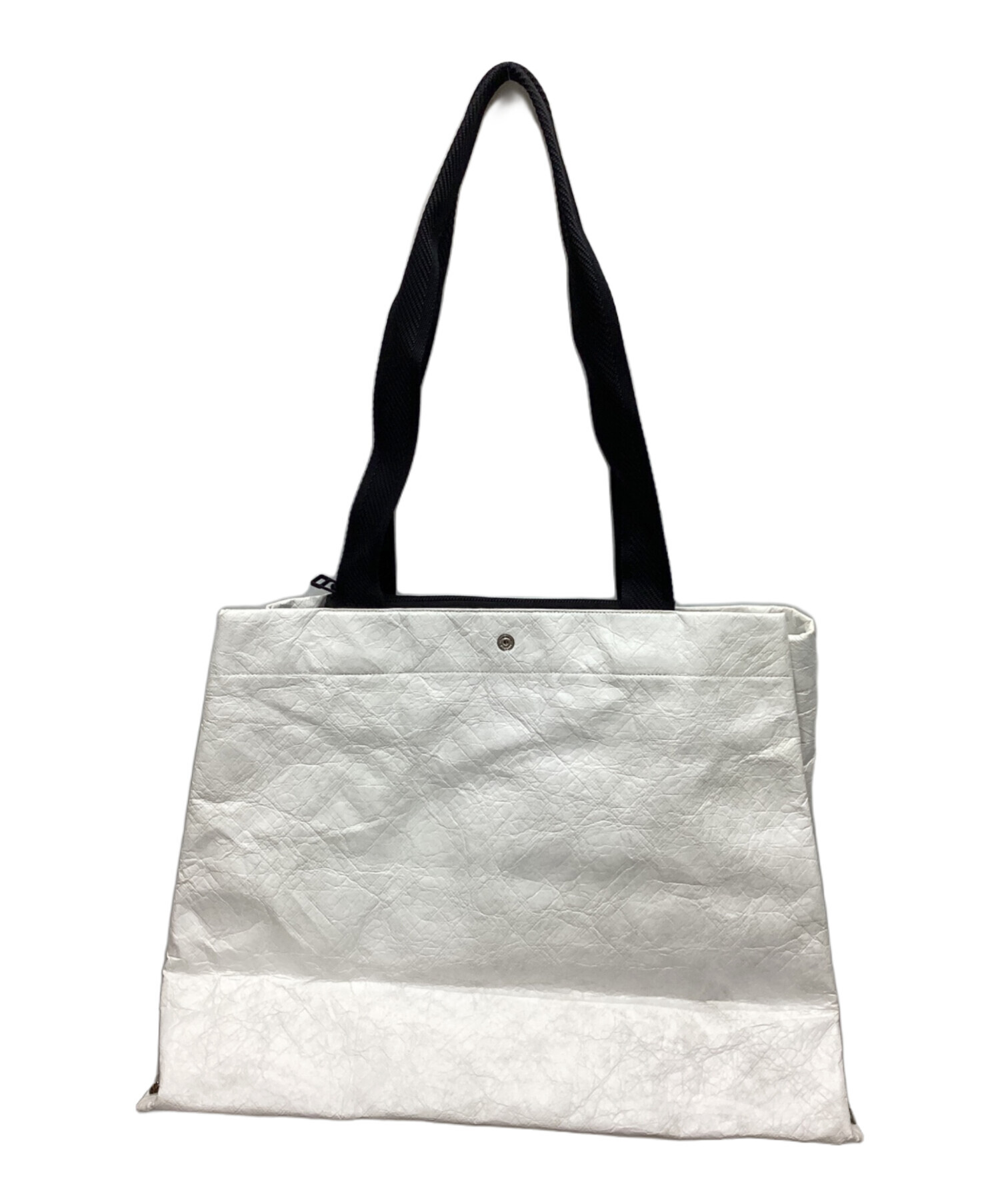 gMbD (ジーエムビーディー) KATE REMER Tyvek Ribbon tote L ホワイト