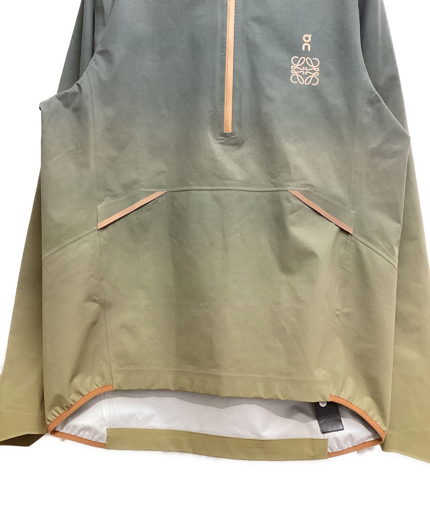 中古・古着通販】LOEWE (ロエベ) on (オン) Waterproof Anorak(ウォータープルーフアノラック) カーキ  サイズ:S｜ブランド・古着通販 トレファク公式【TREFAC FASHION】スマホサイト