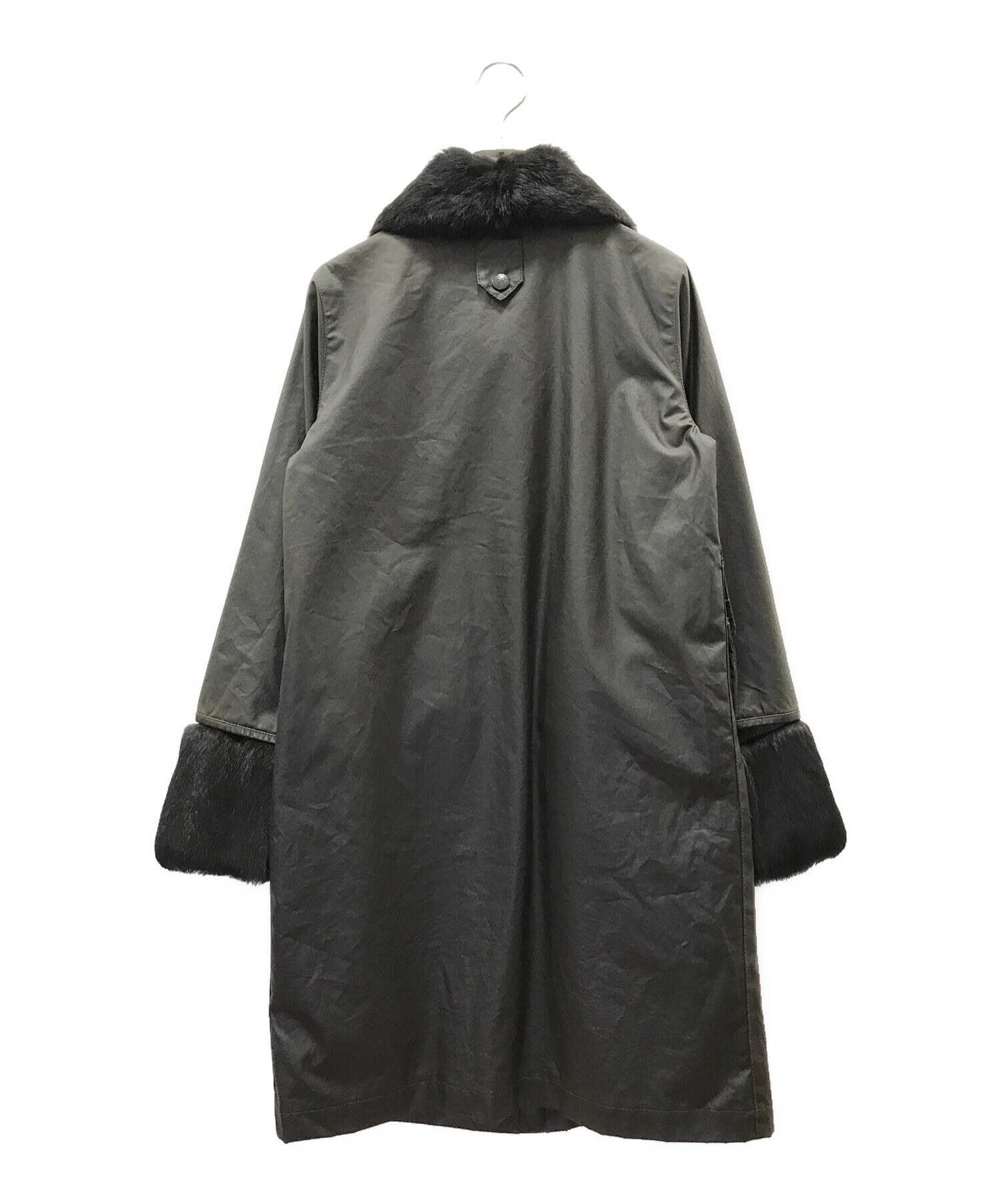 中古・古着通販】Barbour (バブアー) ANYA HINDMARCH (アニヤハインドマーチ) オイルドコート ブラウン  サイズ:UK10｜ブランド・古着通販 トレファク公式【TREFAC FASHION】スマホサイト